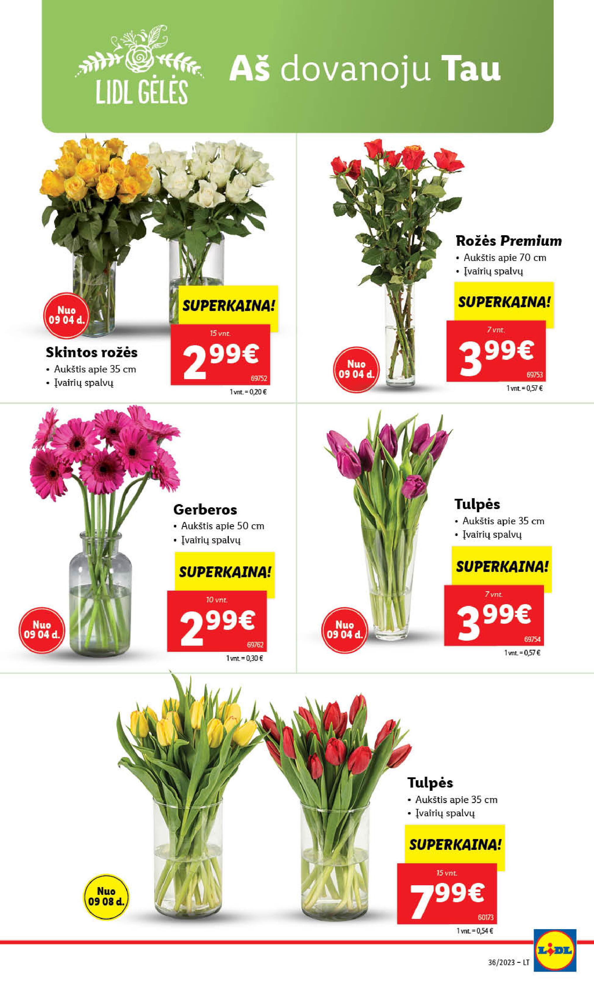 Naujausias LIDL kaininis katalogas 2023.09.04 - 2023.09.10