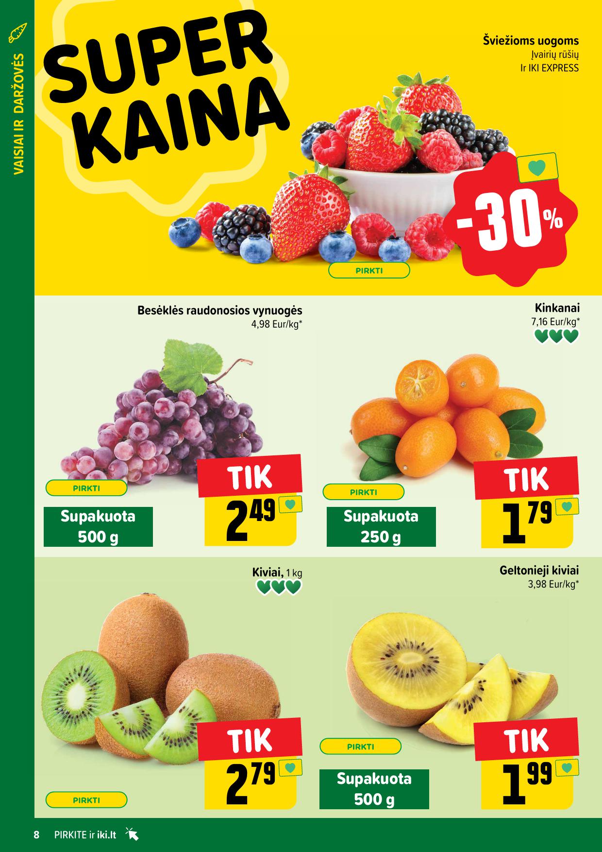 Naujausias IKI kaininis katalogas 2025.02.03 - 2025.02.09