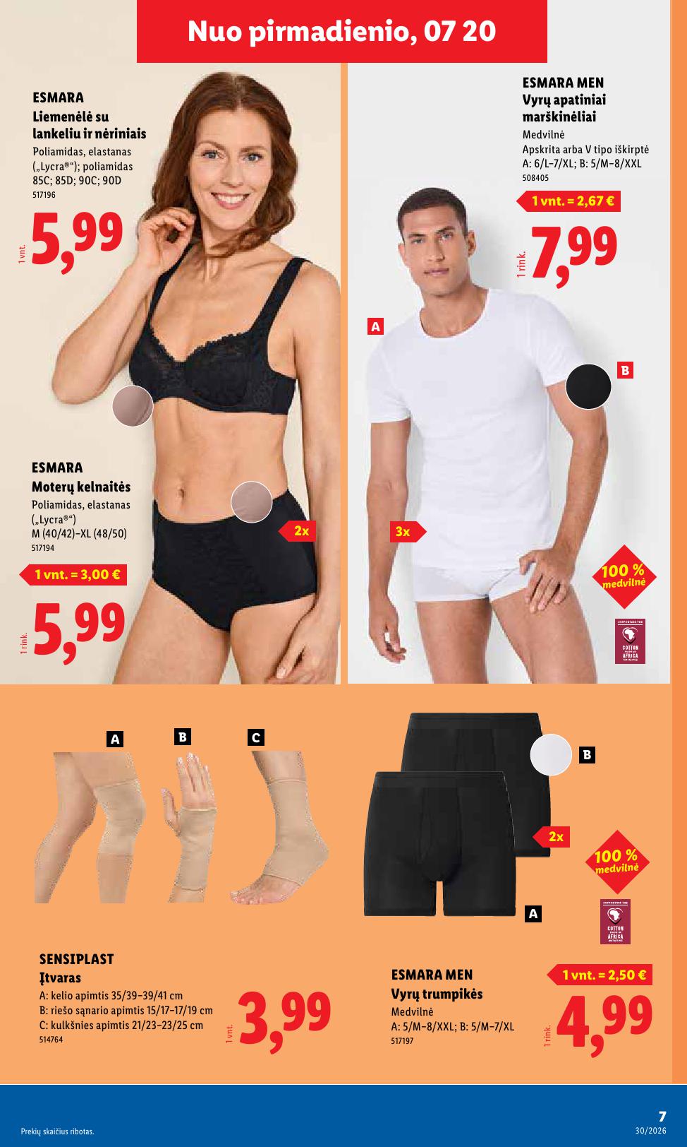 LIDL ne maisto prekių leidinys 2026.07.20 - 2026.07.26