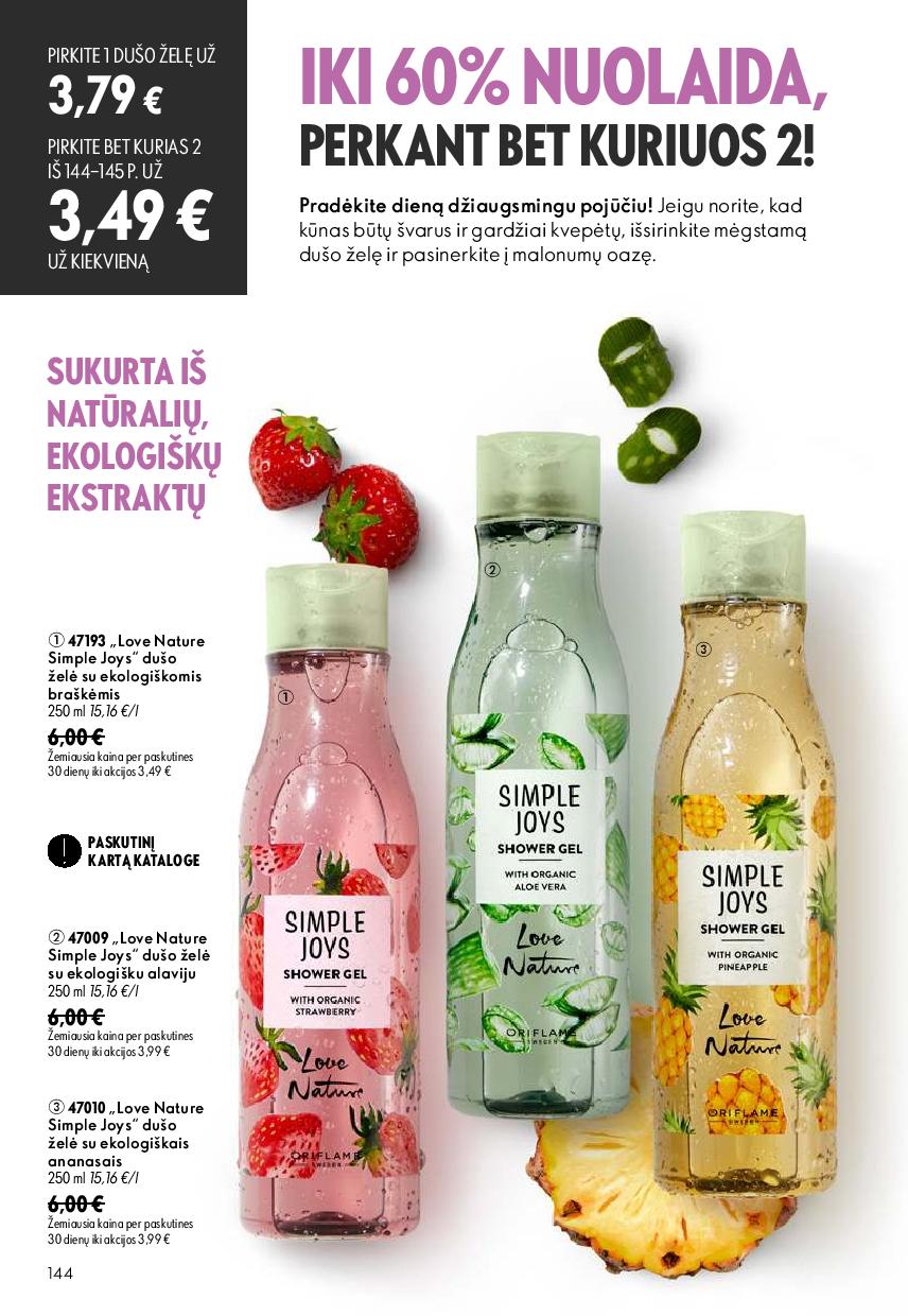ORIFLAME  katalogas galioja 2026.08.26 - 2026.09.15