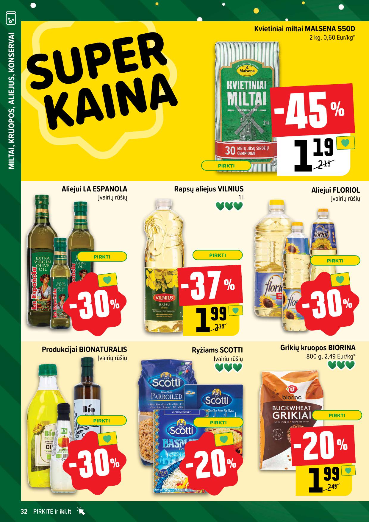 Naujausias IKI kaininis katalogas 2024.12.09 - 2024.12.15
