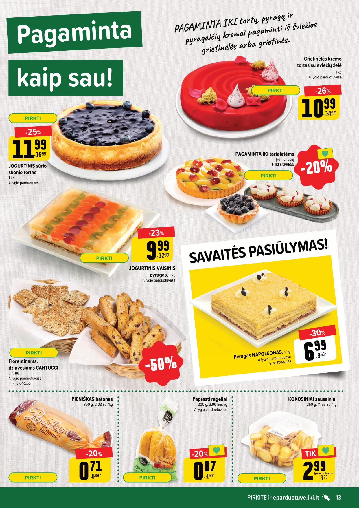 Naujausias IKI kaininis katalogas 2023.03.27 - 2023.04.02