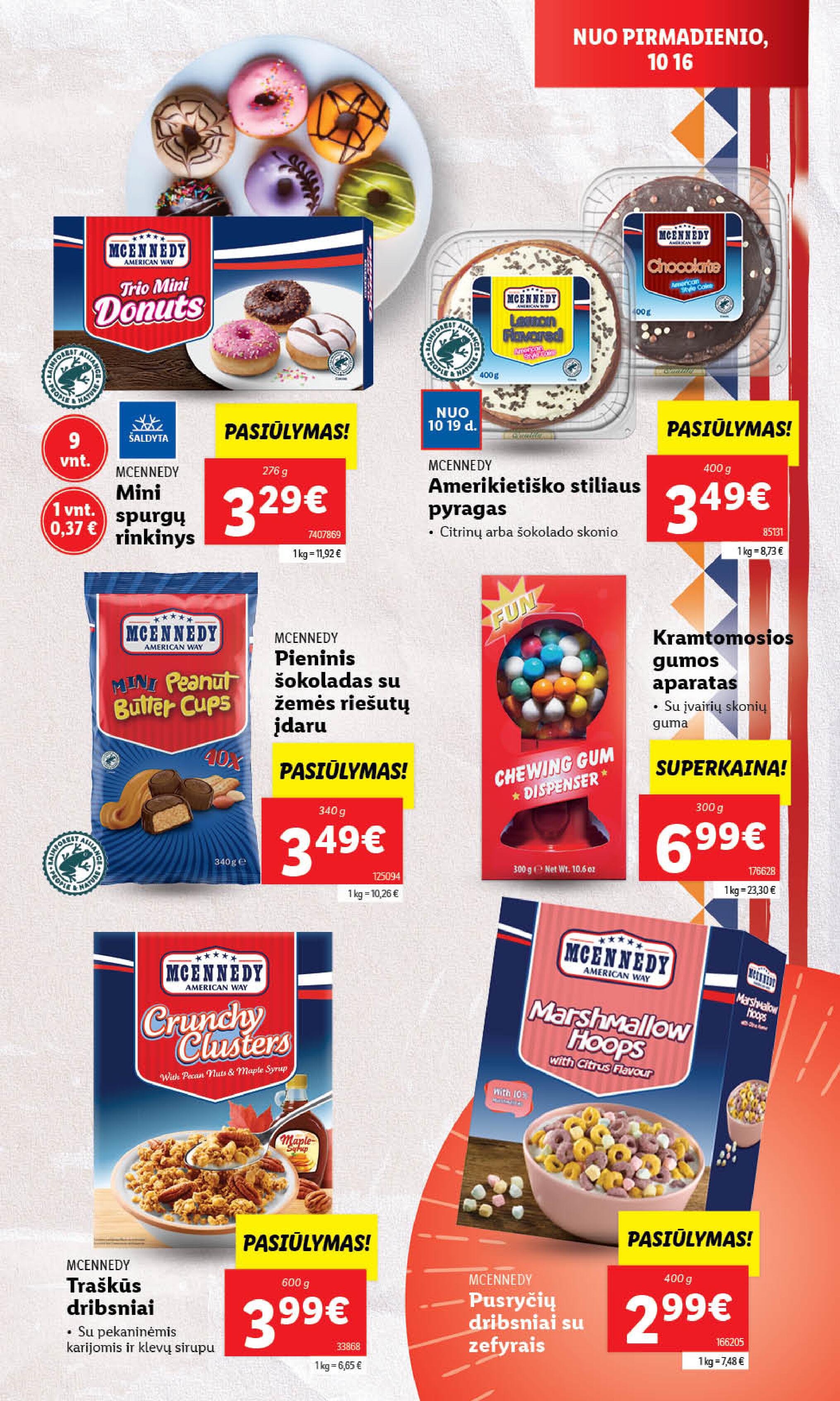 Naujausias LIDL kaininis katalogas 2023.10.16 - 2023.10.22