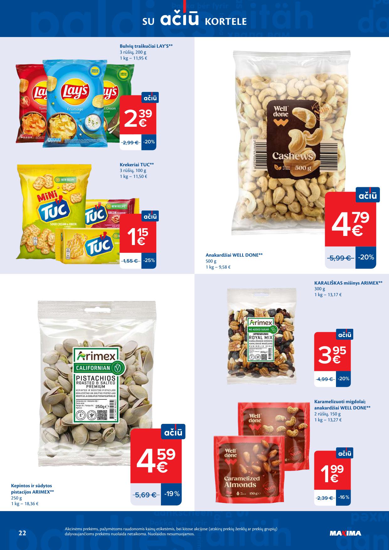 Naujausias MAXIMA kaininis katalogas 2026.03.24 - 2026.03.30