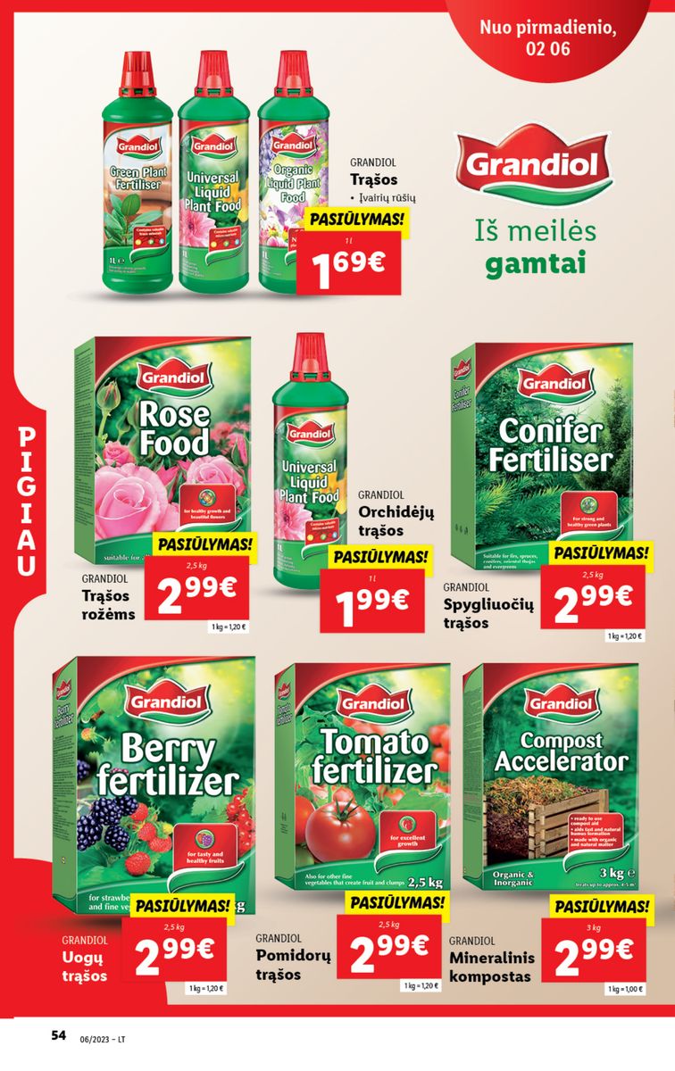Naujausias LIDL kaininis katalogas 2023.02.06 - 2023.02.12