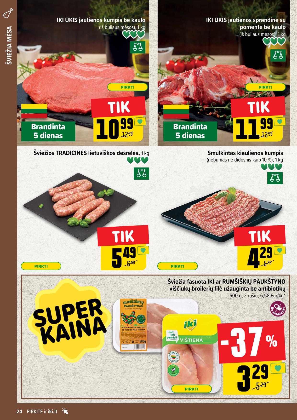 Naujausias IKI kaininis katalogas 2025.05.12 - 2025.05.18