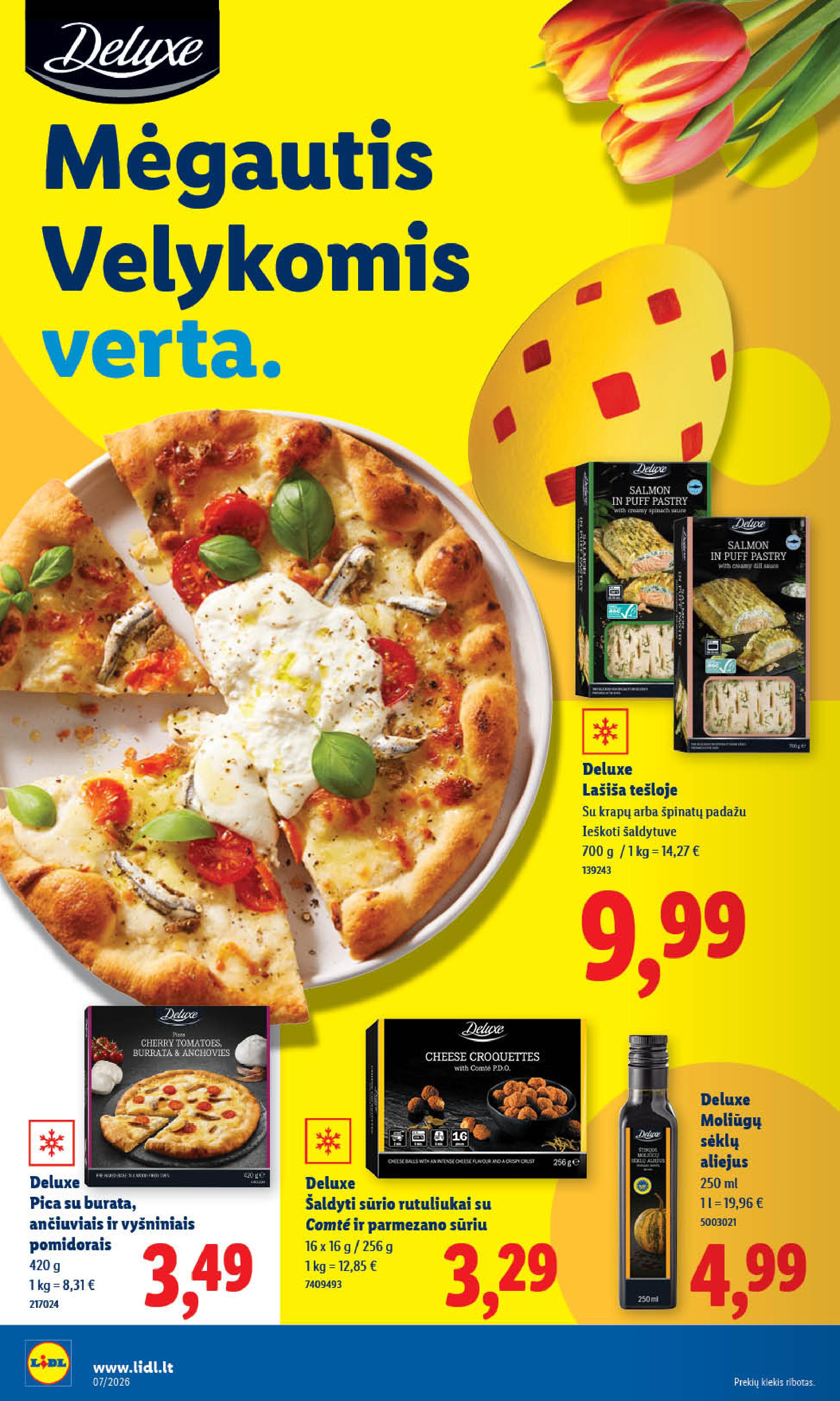 Naujausias LIDL kaininis katalogas 2026.02.09 - 2026.02.15