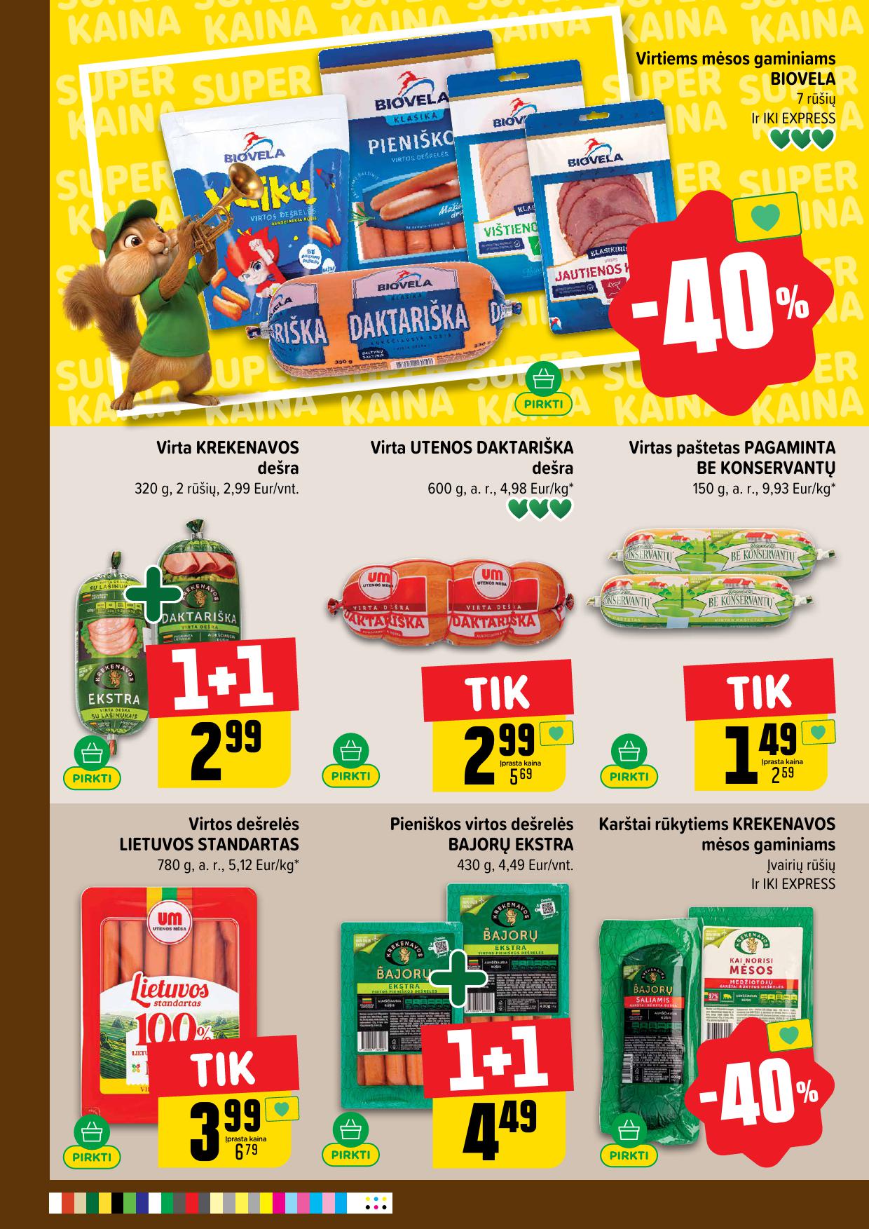 IKI SAVAITĖLĖ akcijų ir nuolaidų leidinys Nr.27 2026.06.29 - 2026.07.05