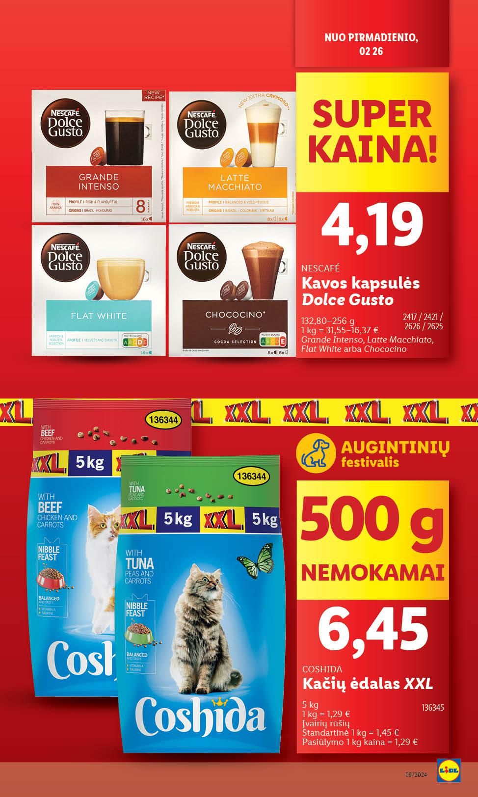 Naujausias LIDL kaininis katalogas 2024.02.26 - 2024.03.03