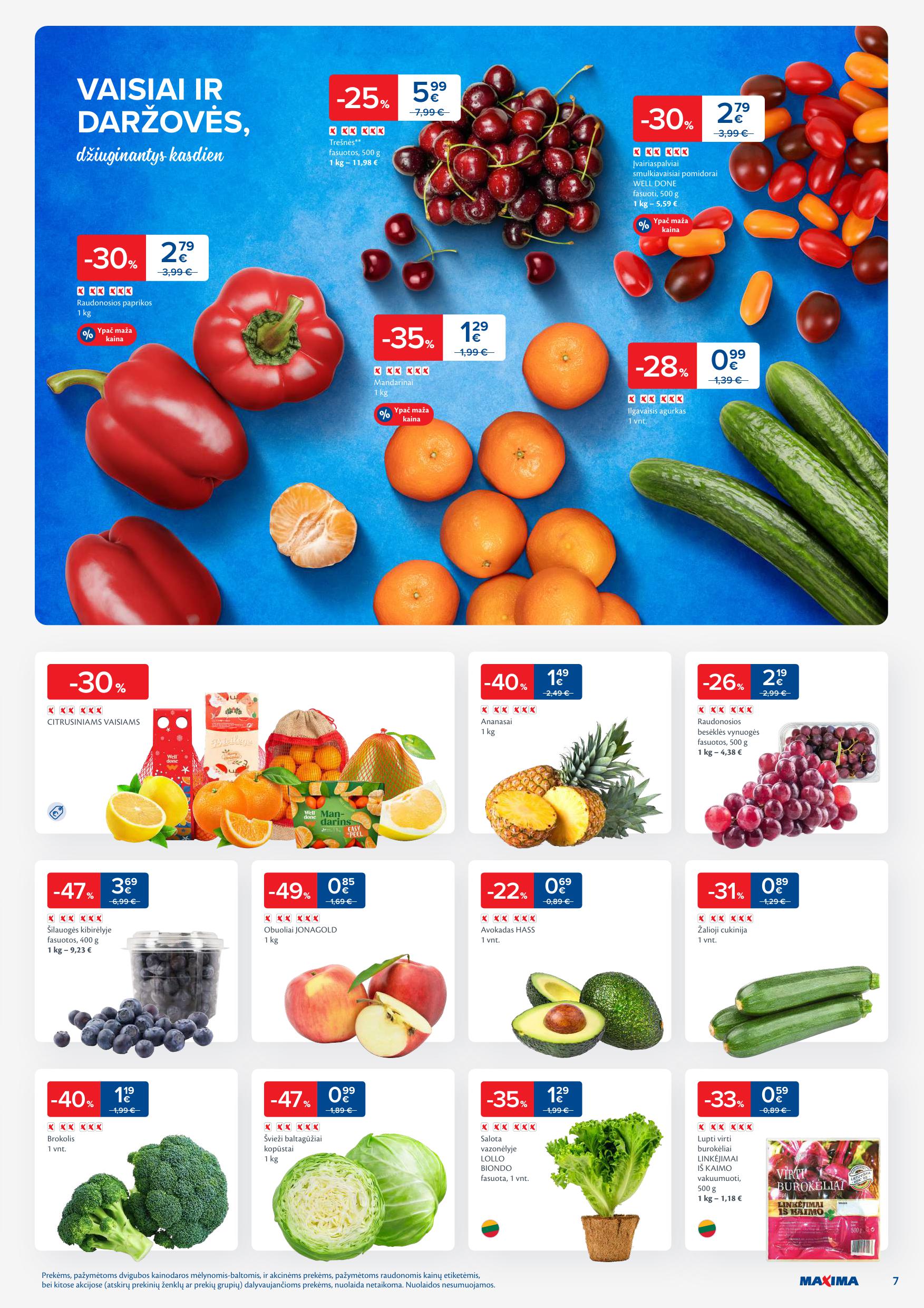 Naujausias MAXIMA kaininis katalogas 2025.12.16 - 2025.12.28