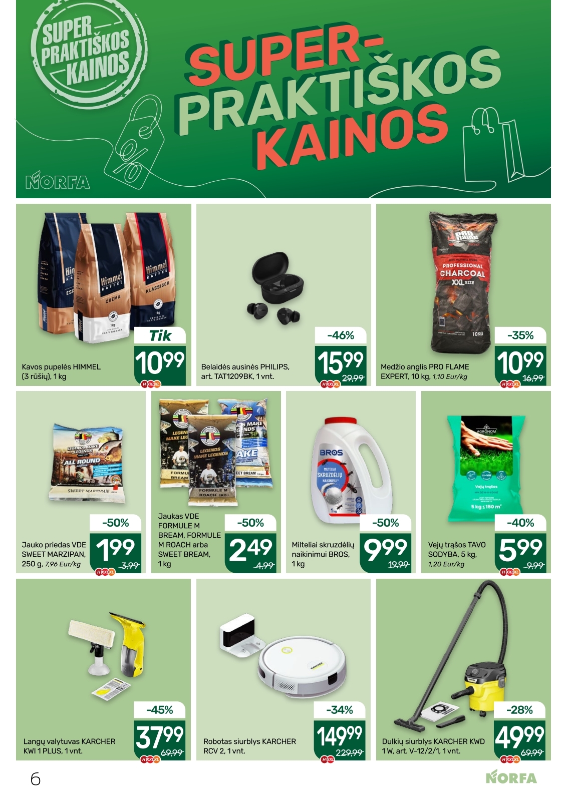 Naujausias NORFA kaininis katalogas 2026.05.28 - 2026.06.10