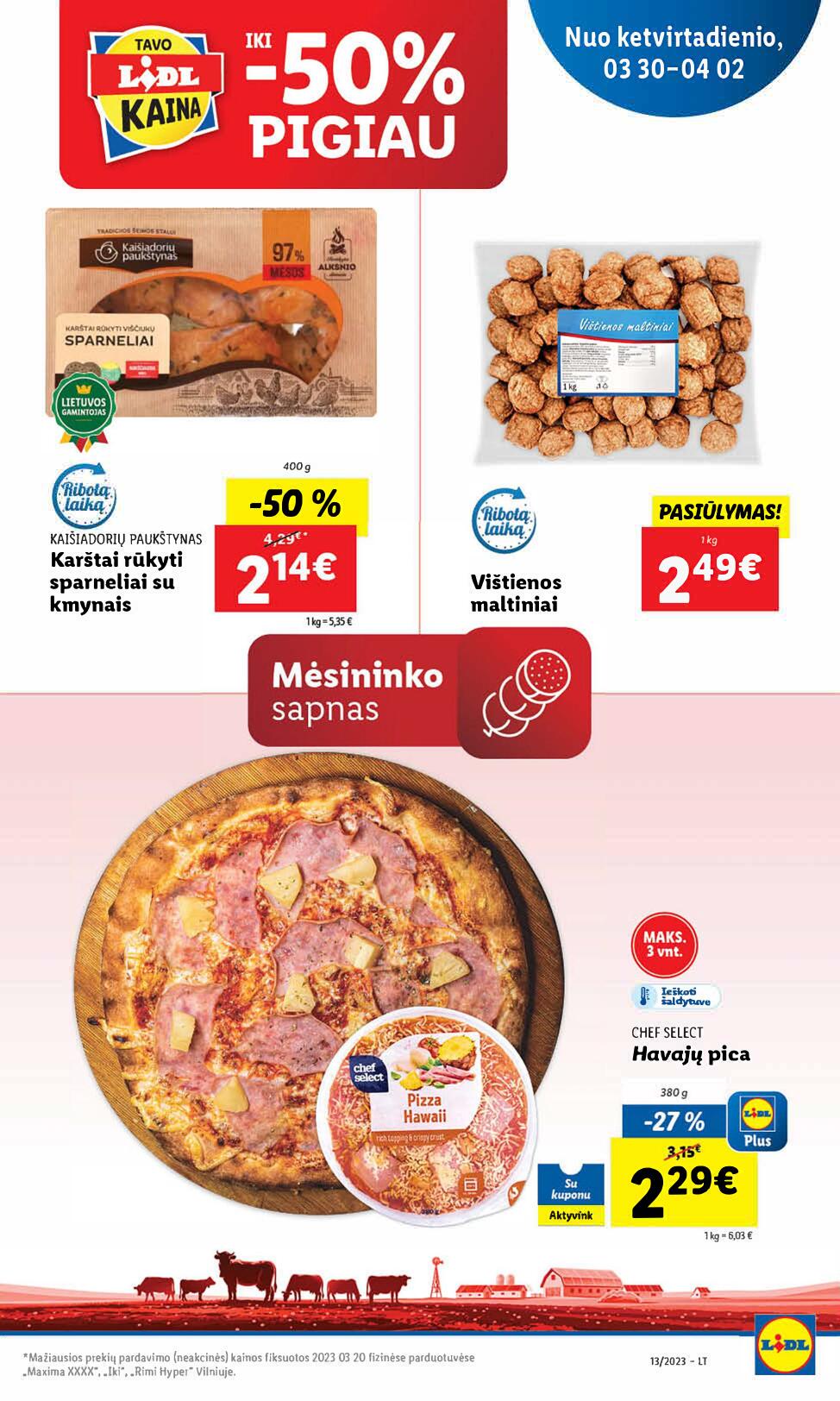 Naujausias LIDL kaininis katalogas 2023.03.16 - 2023.04.02