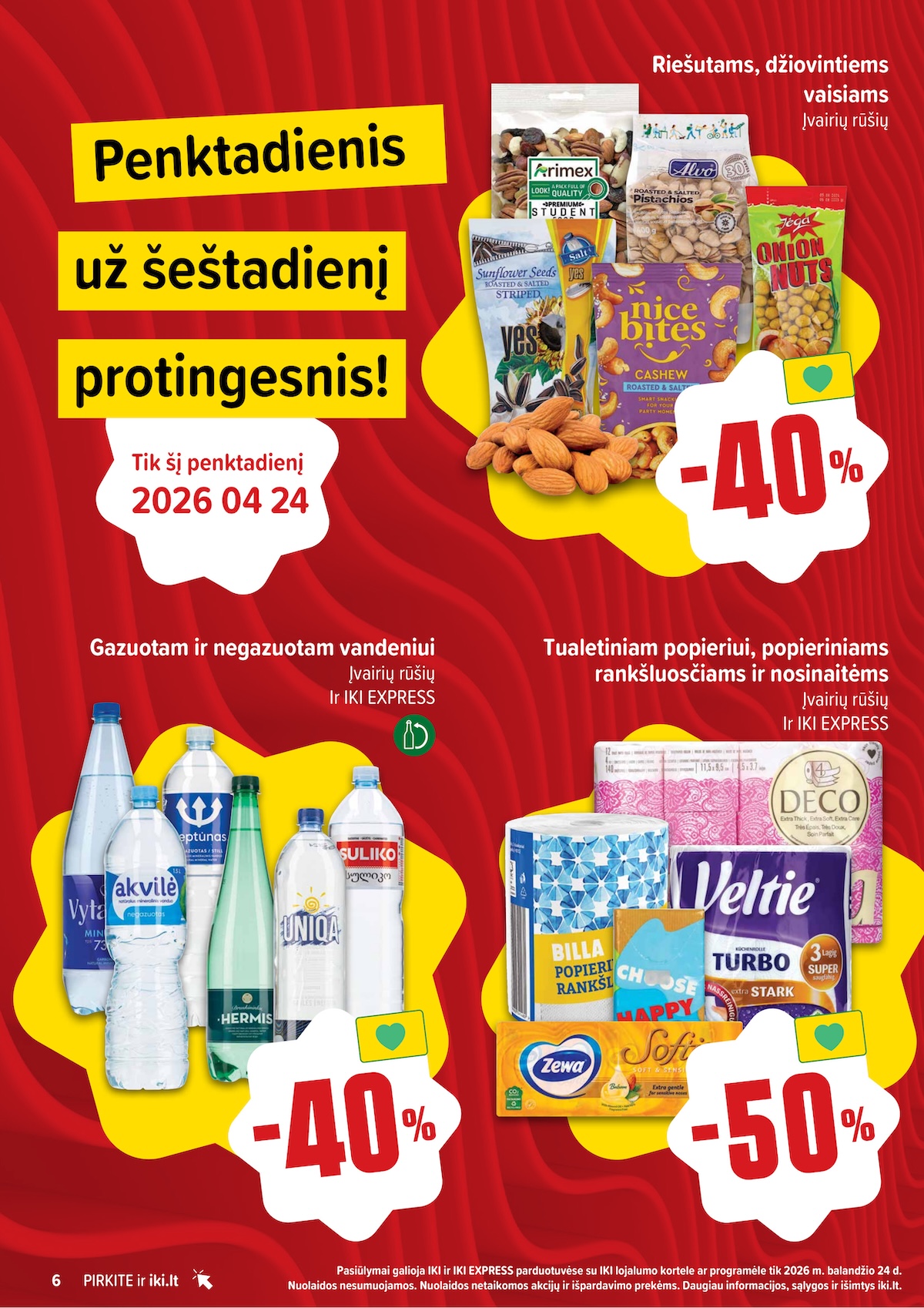 Naujausias IKI kaininis katalogas 2026.04.20 - 2026.04.26