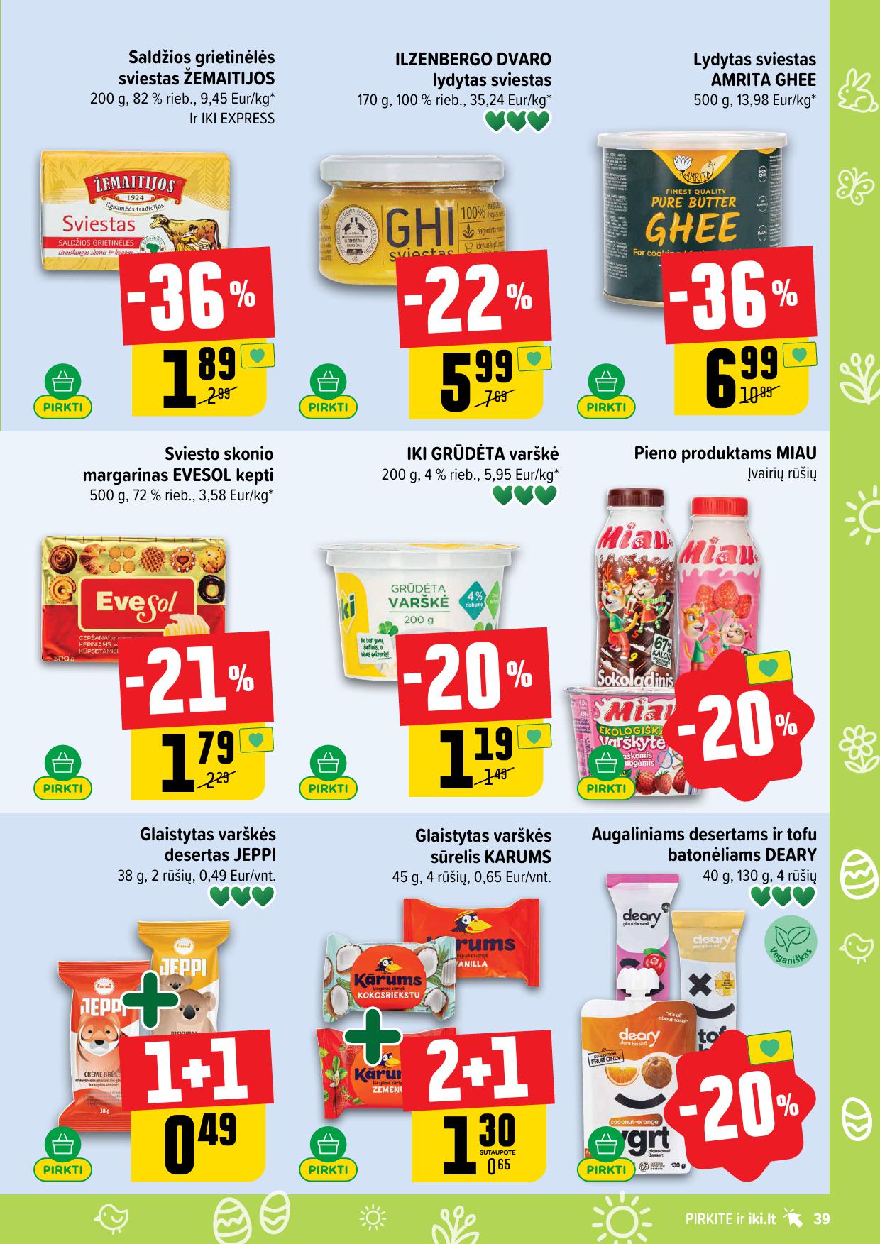 Naujausias IKI kaininis katalogas 2026.03.30 - 2026.04.04