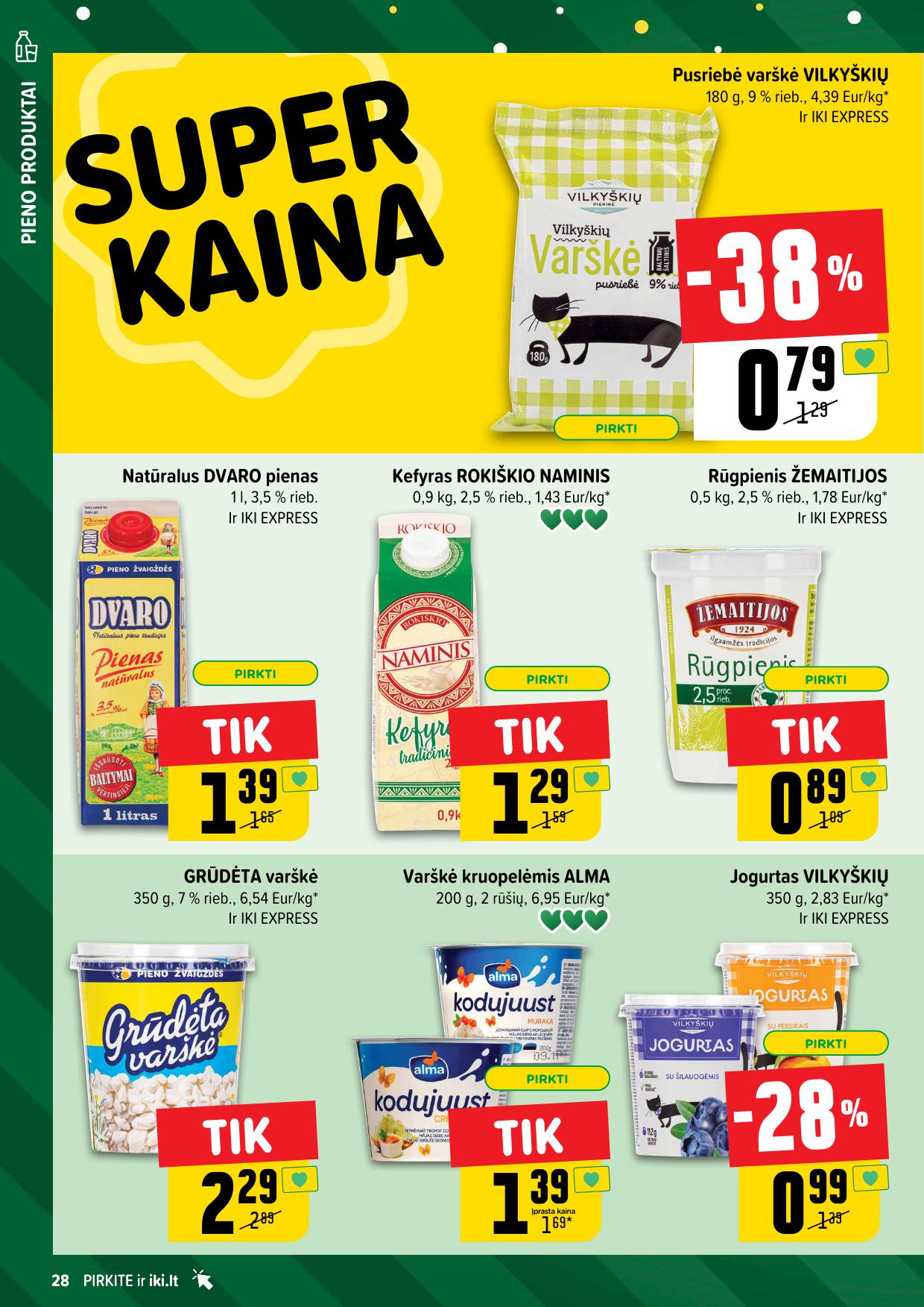 Naujausias IKI kaininis katalogas 2024.12.02 - 2024.12.08