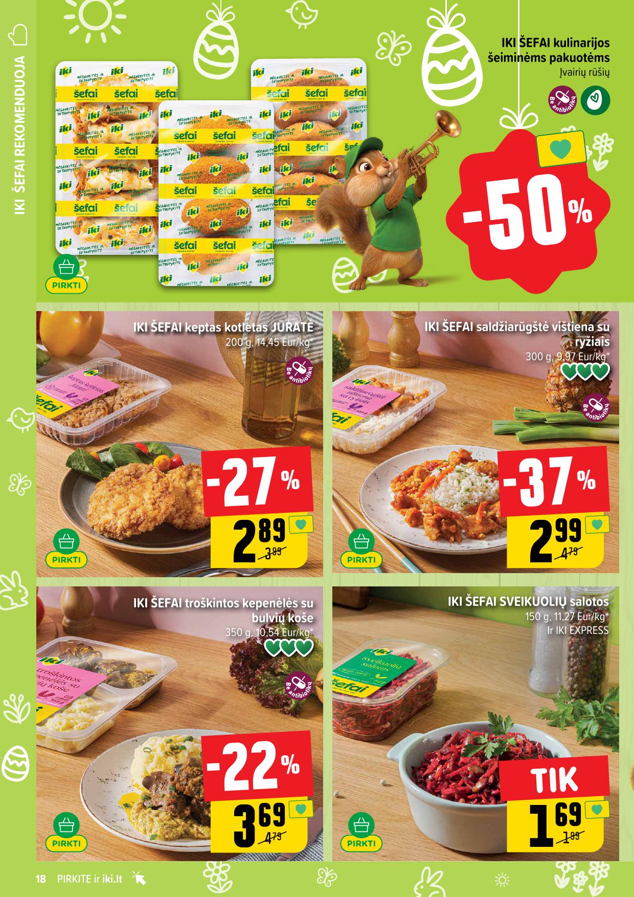 Naujausias IKI kaininis katalogas 2026.03.30 - 2026.04.04