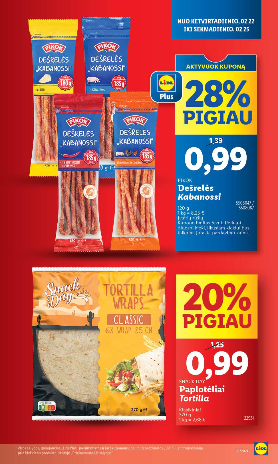 Naujausias LIDL kaininis katalogas 2024.02.19 - 2024.02.25