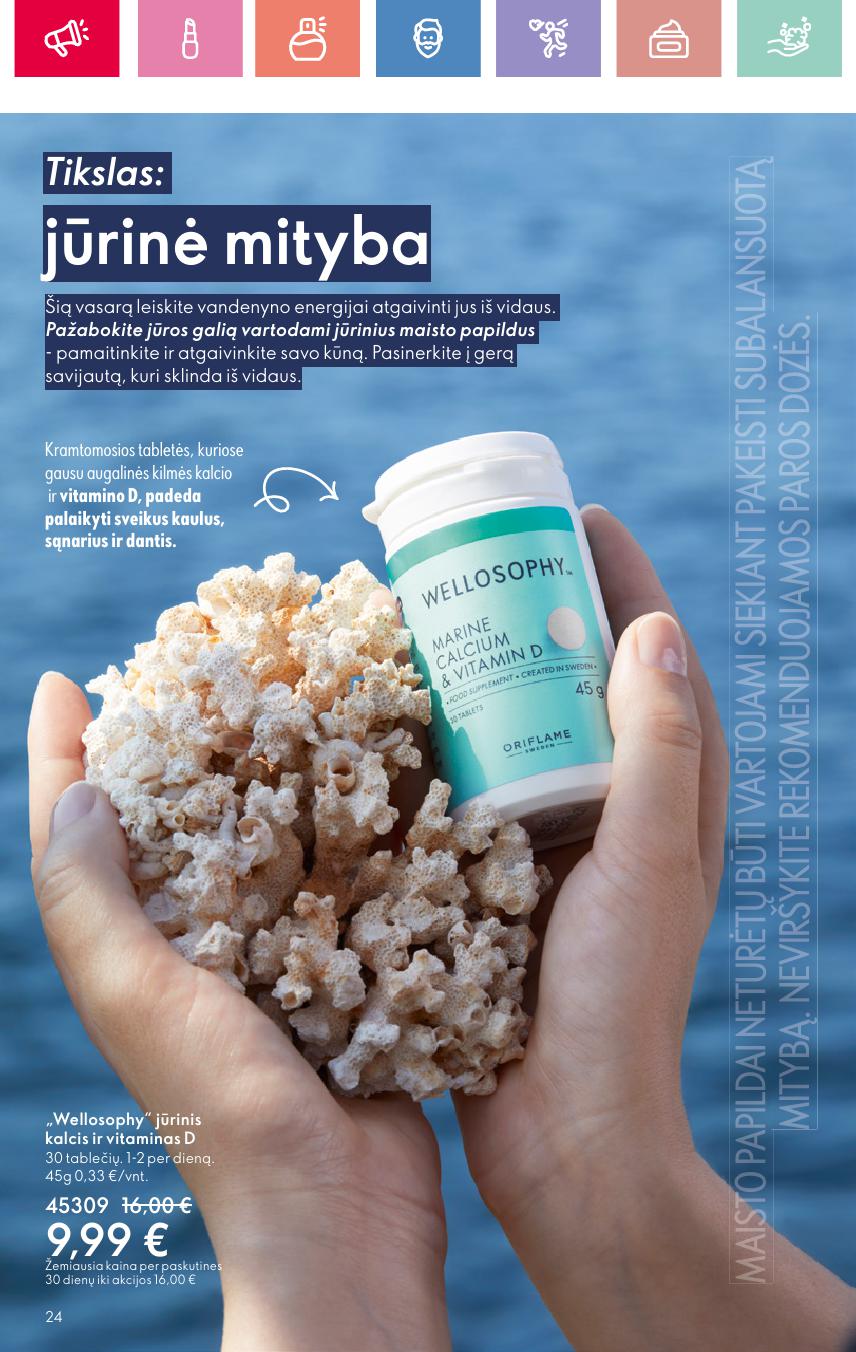 Naujas ORIFLAME katalogas galioja 2025.06.22 - 2025.07.12
