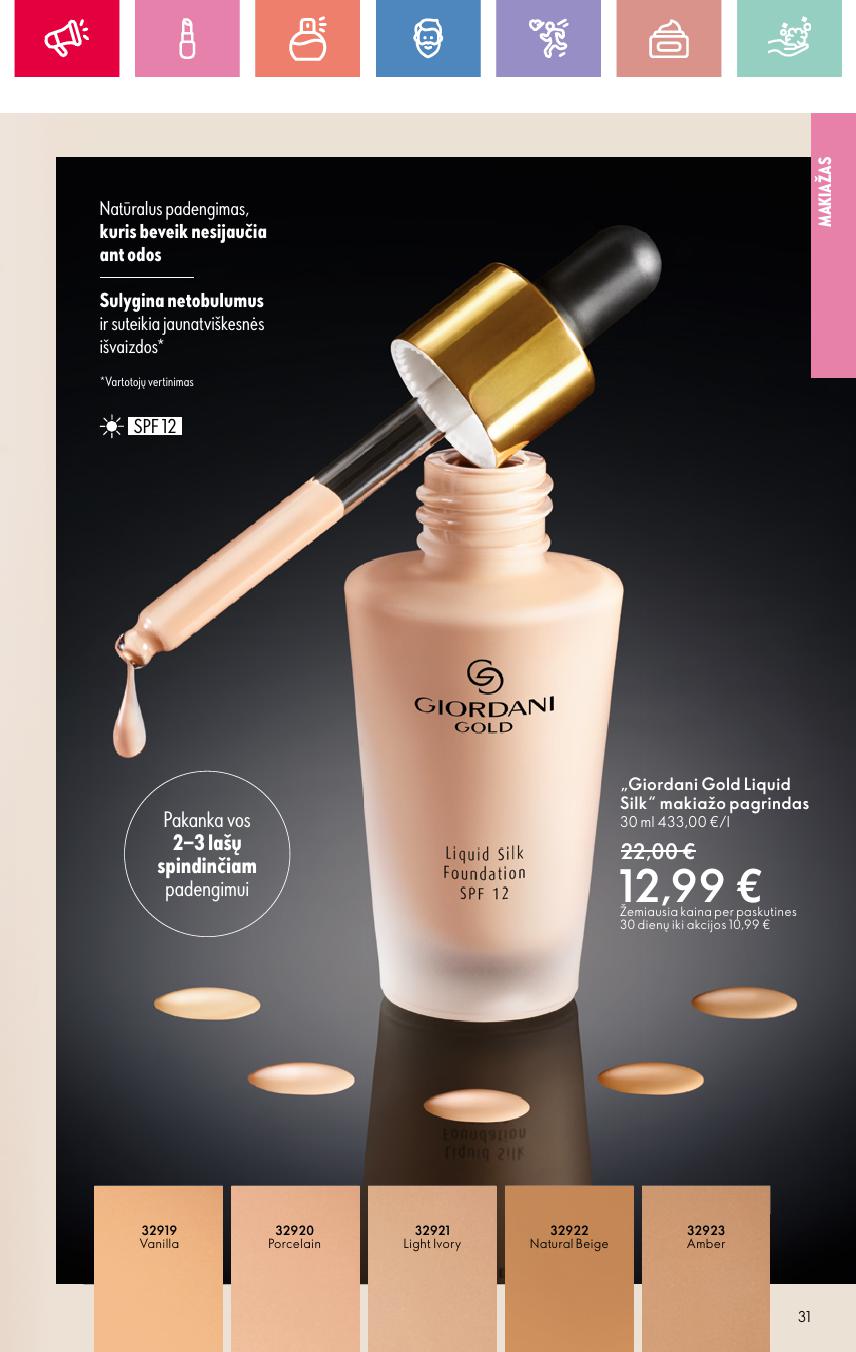 Naujas ORIFLAME katalogas galioja 2025.05.11 - 2025.05.31