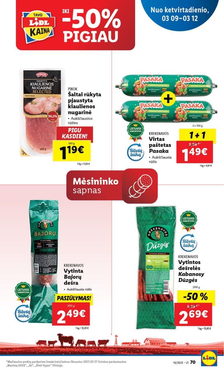 Naujausias LIDL kaininis katalogas 2023.03.06 - 2023.03.12