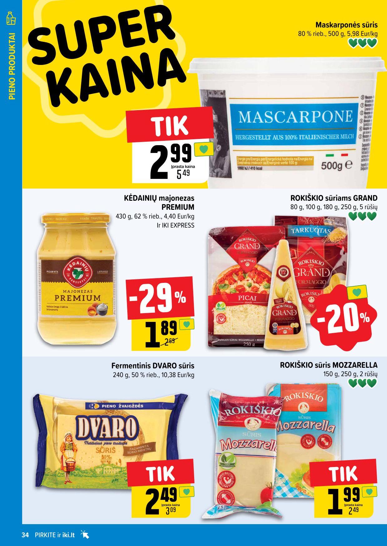 Naujausias IKI kaininis katalogas 2024.03.18 - 2024.03.24