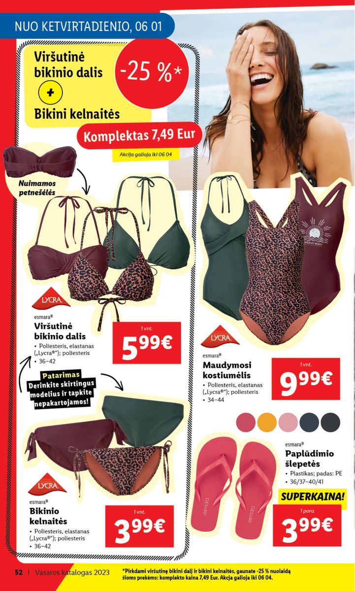 LIDL Vasaros katalogas 2023