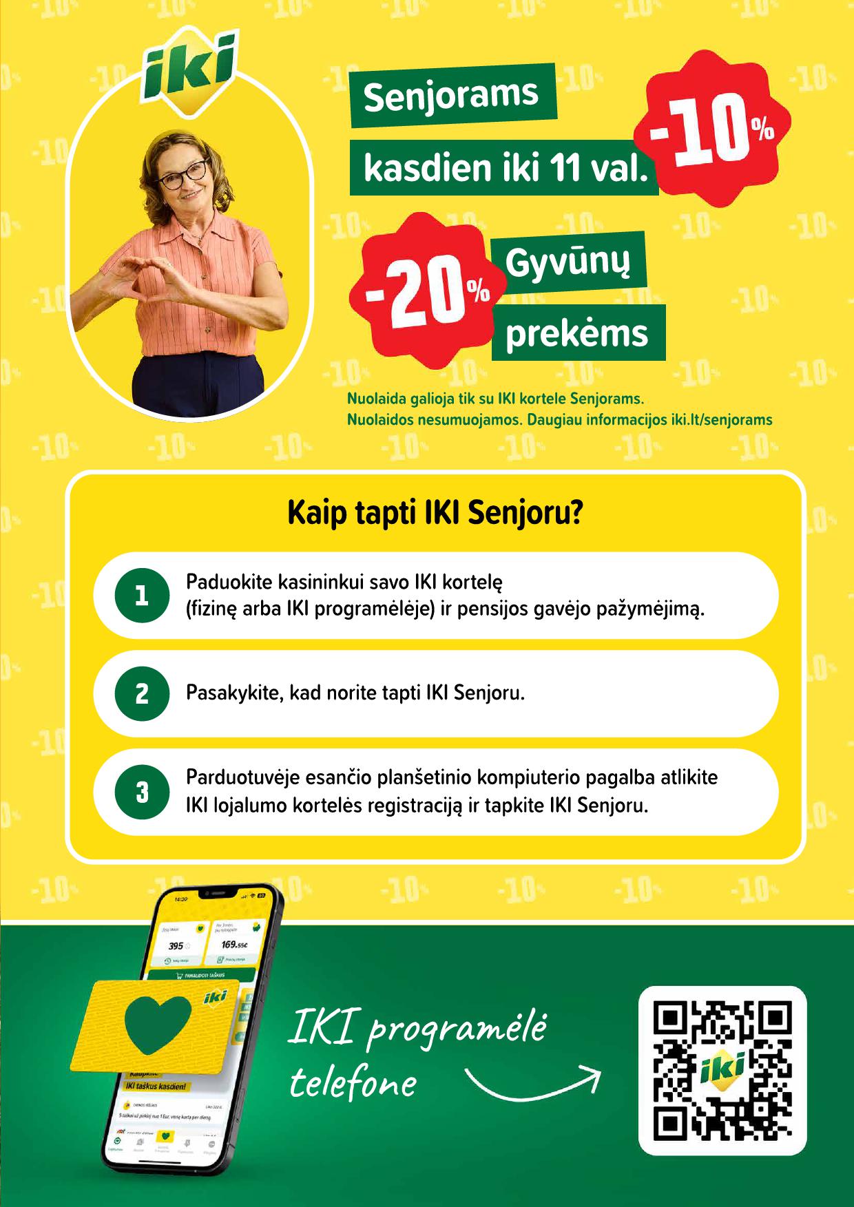 Naujausias IKI kaininis katalogas 2026.03.16 - 2026.03.22