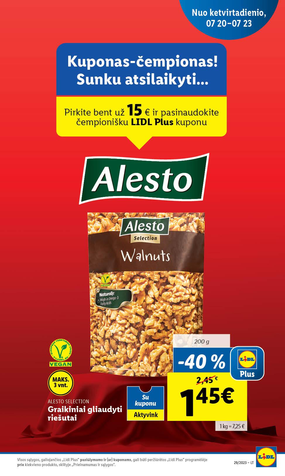 Naujausias LIDL kaininis katalogas 2023.07.17 - 2023.07.23