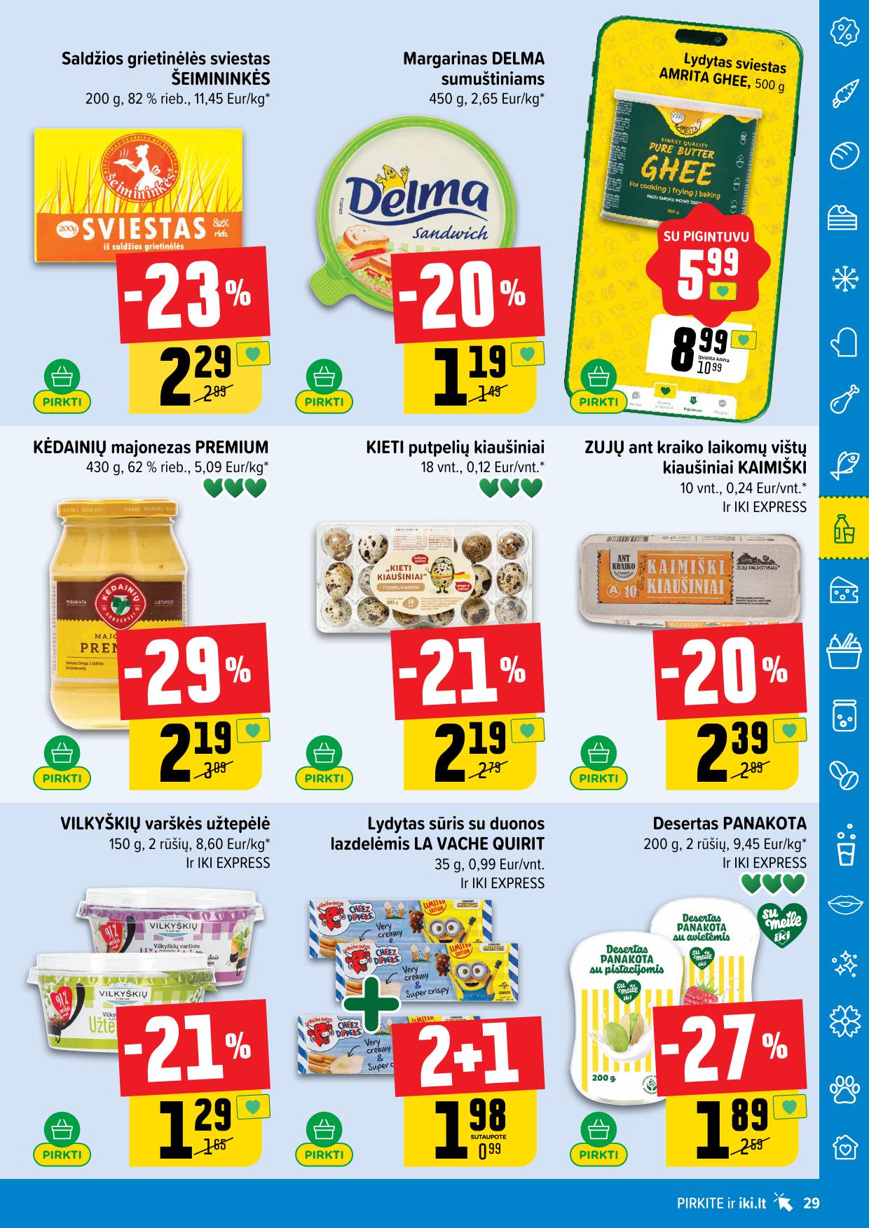 IKI SAVAITĖLĖ akcijų ir nuolaidų leidinys Nr.29 2025.07.14 - 2025.07.20