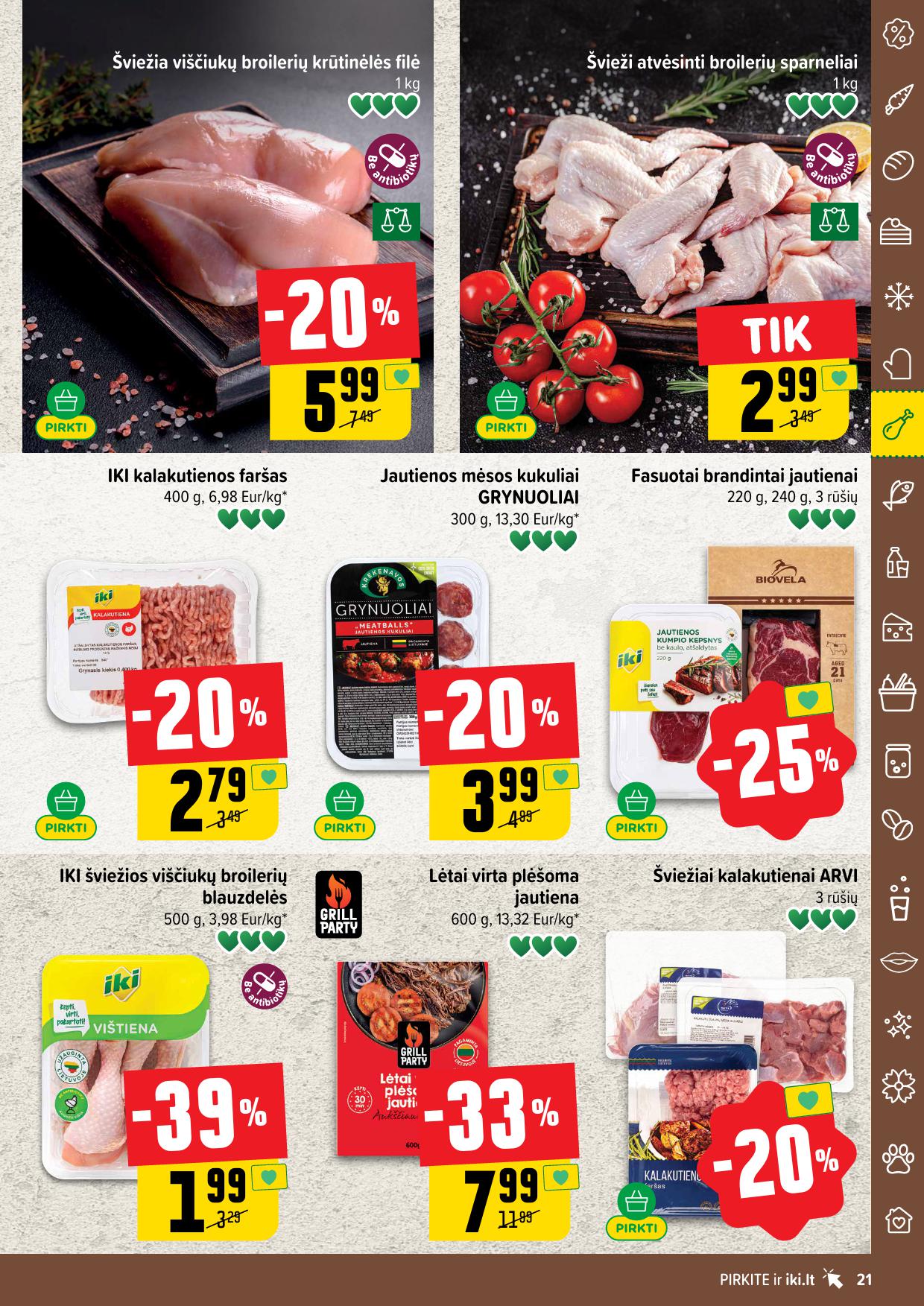 Naujausias IKI kaininis katalogas 2026.01.12 - 2026.01.18