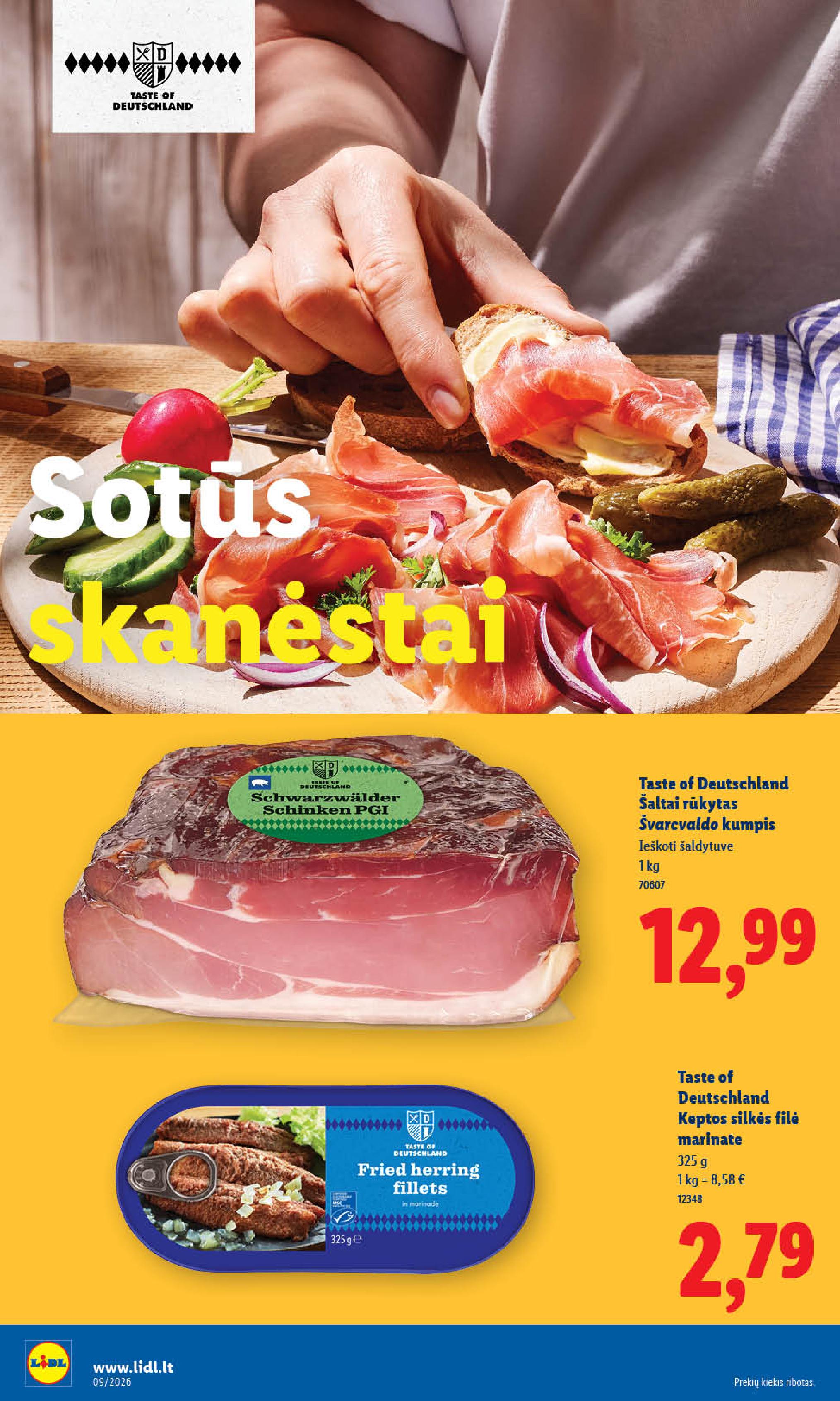 Naujausias LIDL kaininis katalogas 2026.02.23 - 2026.03.01