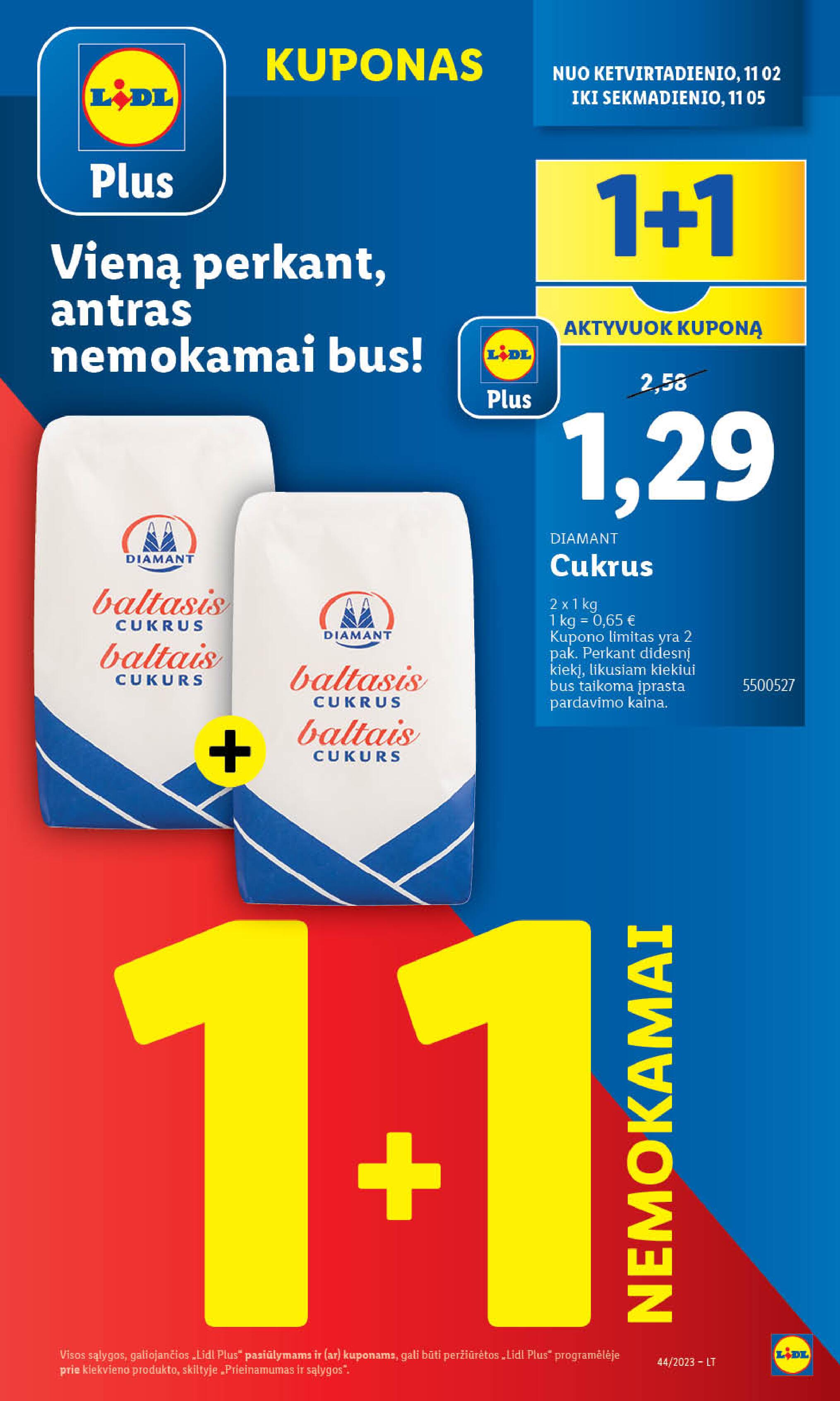 Naujausias LIDL kaininis katalogas 2023.10.30 - 2023.11.05