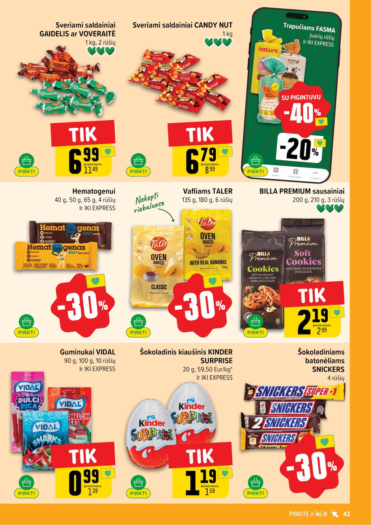 Naujausias IKI kaininis katalogas 2026.04.20 - 2026.04.26