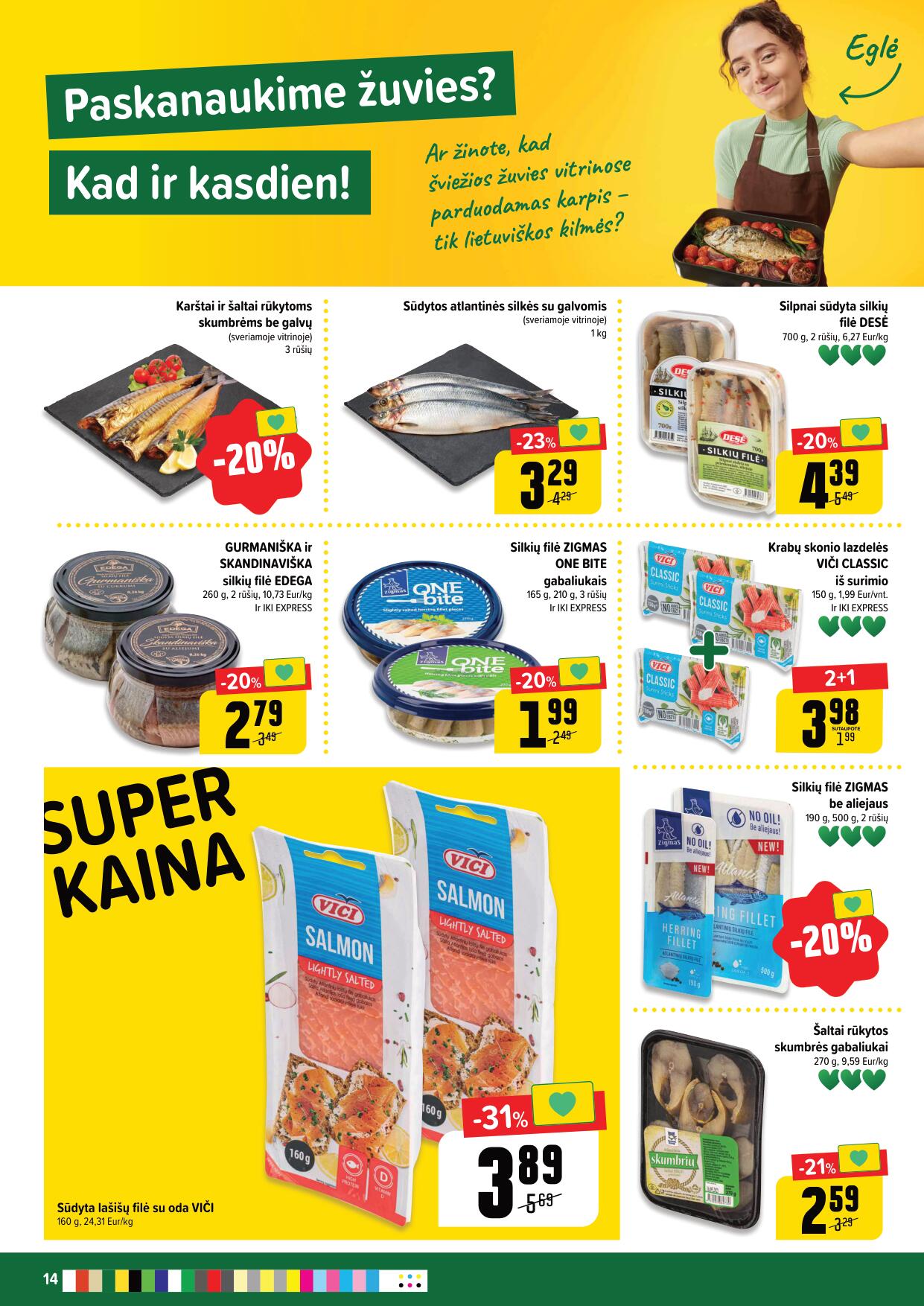 Naujausias IKI kaininis katalogas 2024.01.15 - 2024.01.21