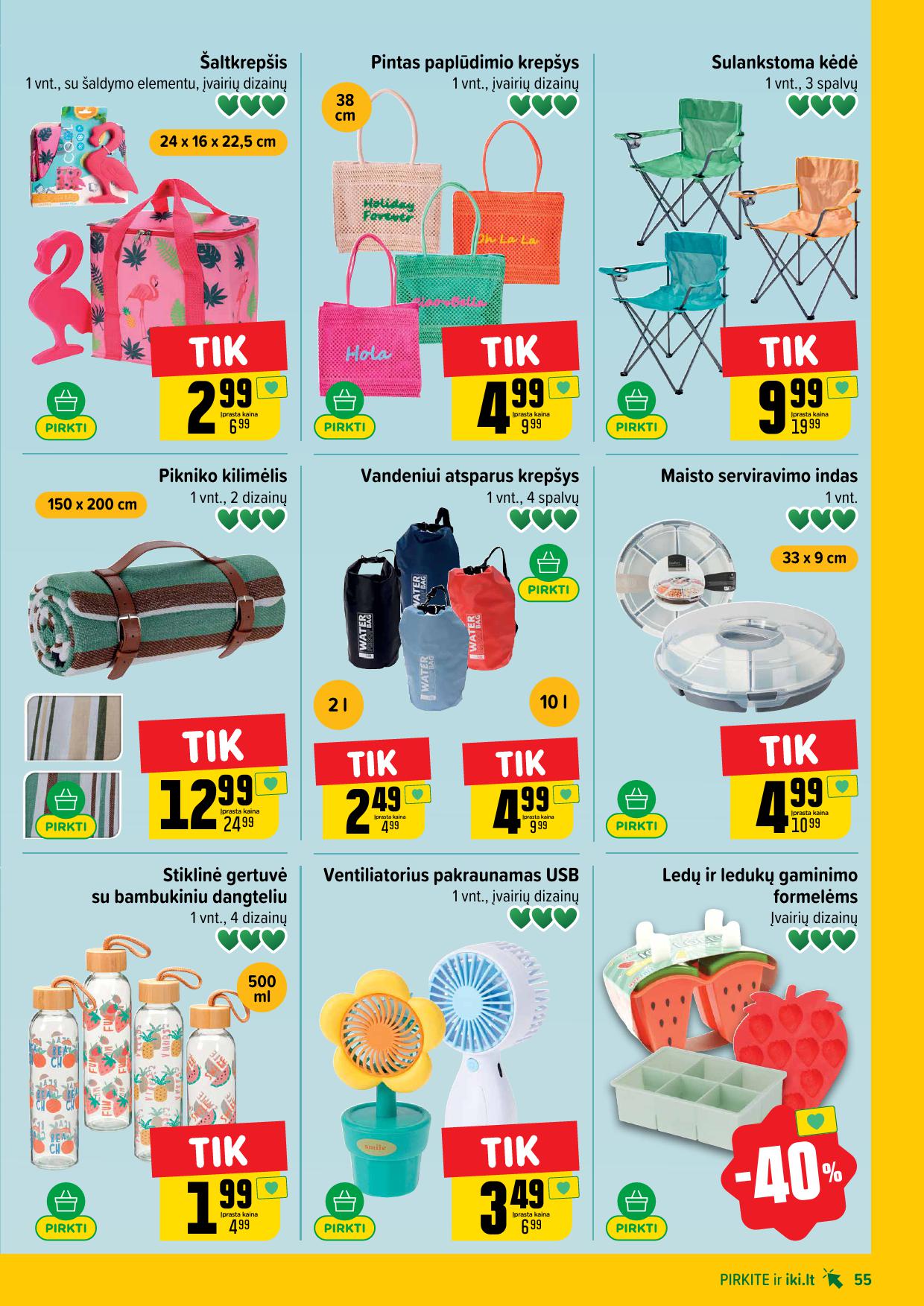 Naujausias IKI kaininis katalogas 2026.05.18 - 2026.05.24