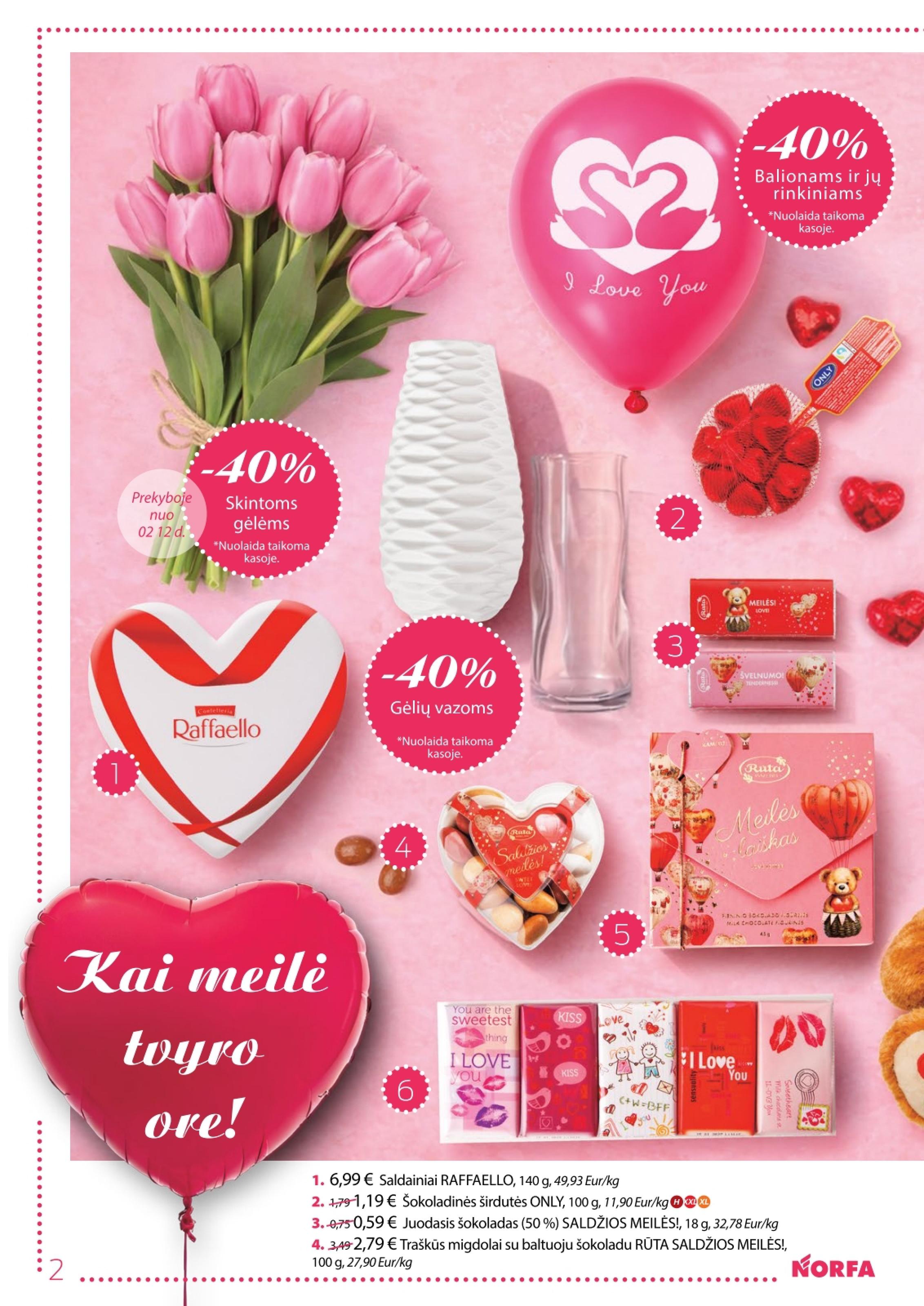 Naujausias NORFA kaininis katalogas 2026.02.05 - 2026.02.18