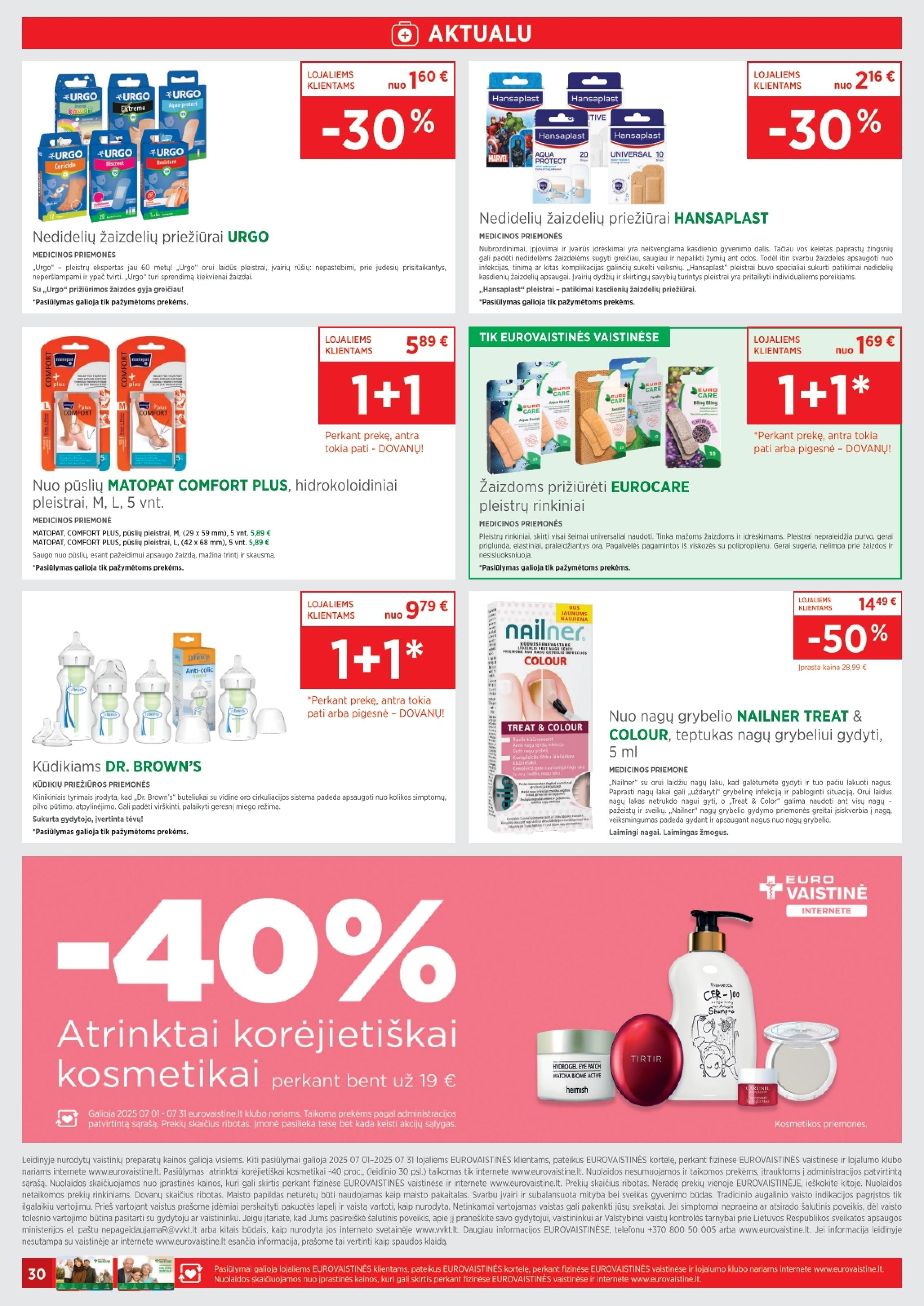 Naujas EUROVAISTINĖS leidinys nuo 2025.07.01 iki 2025.07.31