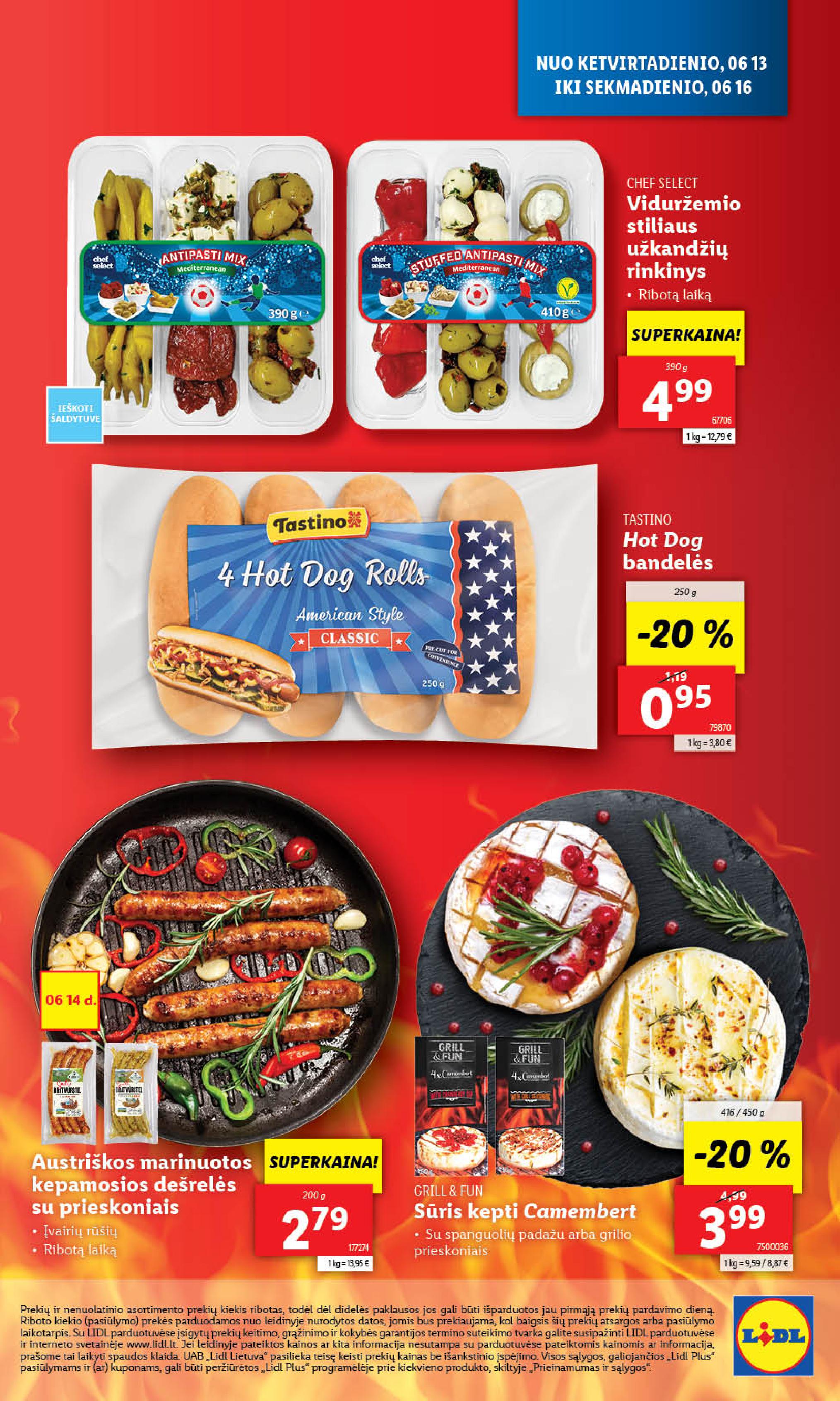 Naujausias LIDL kaininis katalogas 2024.06.10 - 2024.06.16