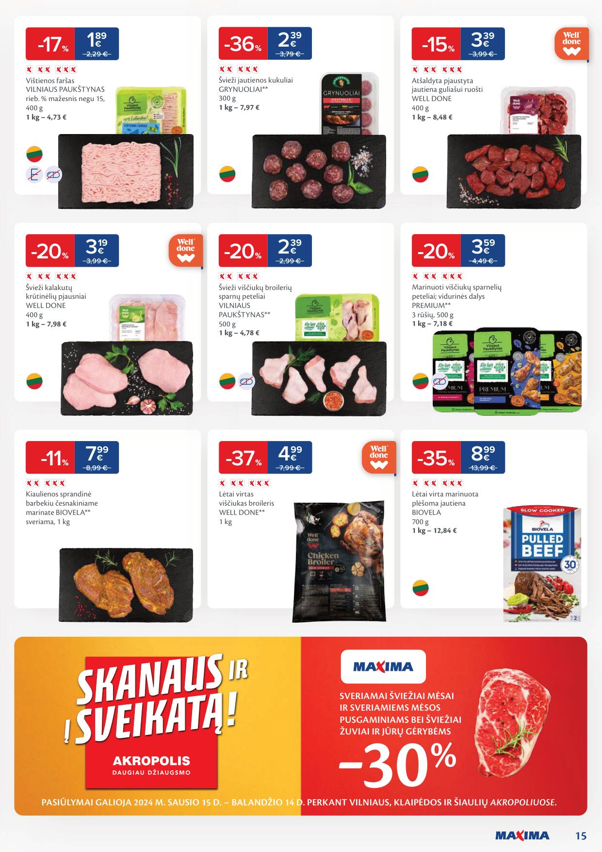 Naujausias MAXIMA kaininis katalogas 2024.02.06 - 2024.02.12