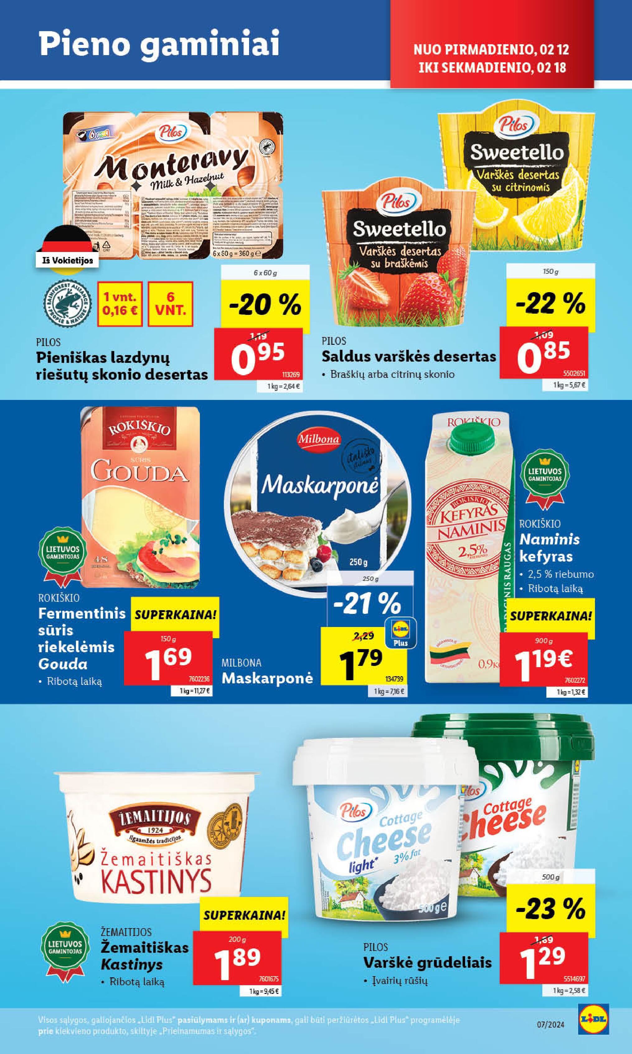 Naujausias LIDL kaininis katalogas 2024.02.12 - 2024.02.18