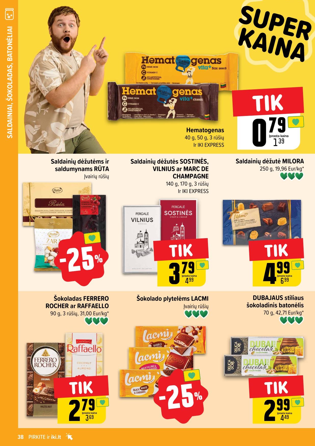 IKI SAVAITĖLĖ akcijų ir nuolaidų leidinys Nr.34 2025.08.18 - 2025.08.24
