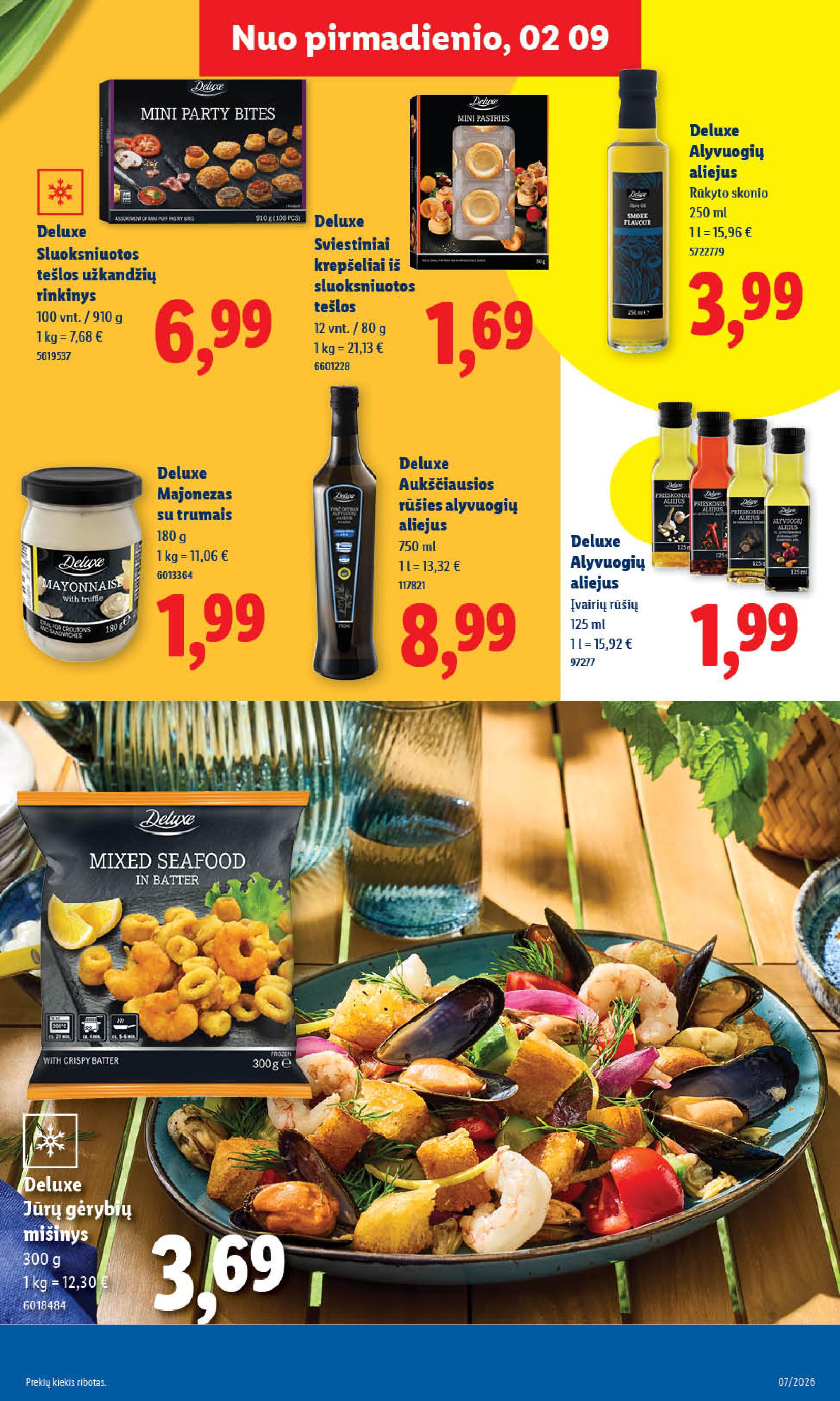 Naujausias LIDL kaininis katalogas 2026.02.09 - 2026.02.15