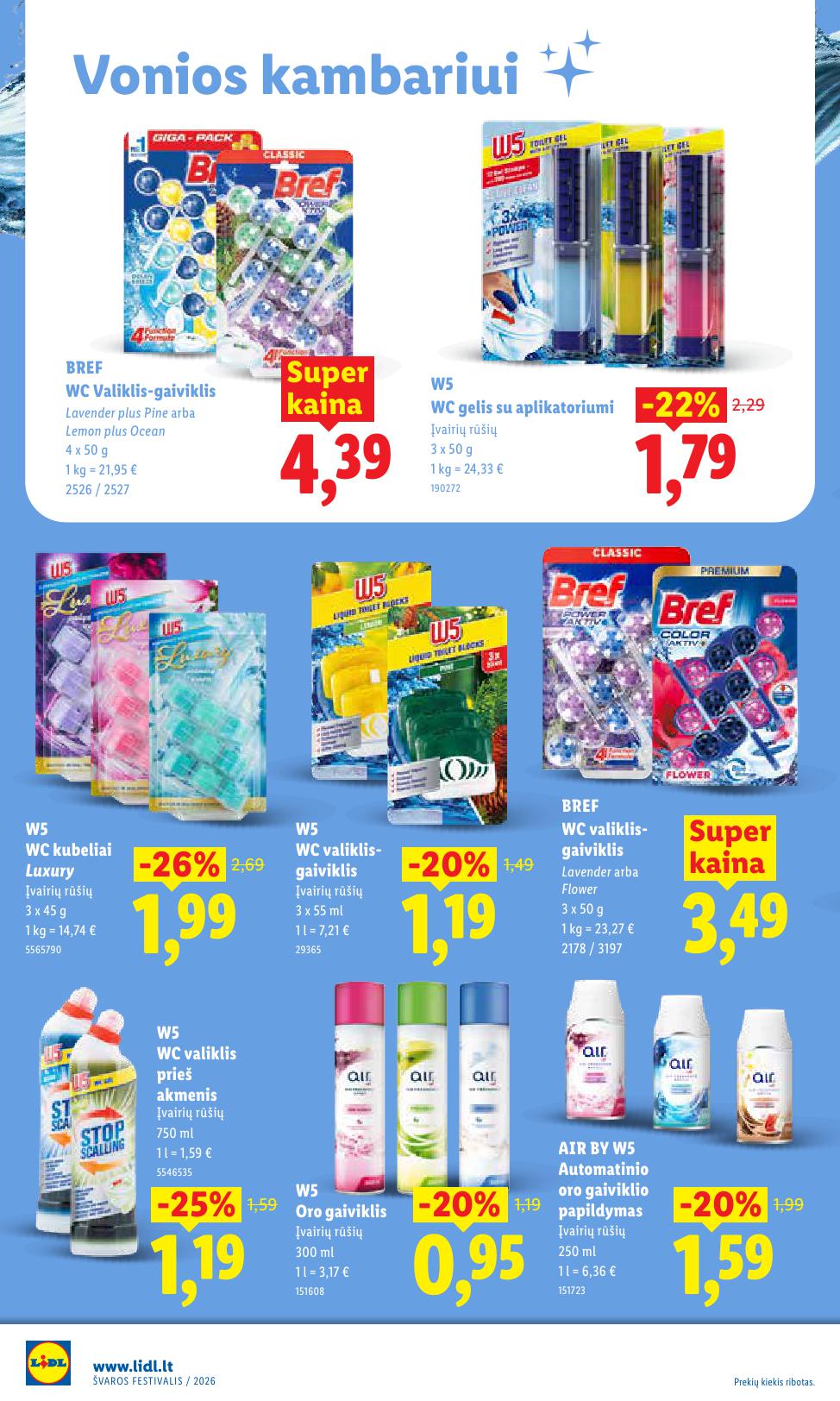 LIDL akcijų ir nuolaidų leidinys 2026.06.01 - 2026.06.07