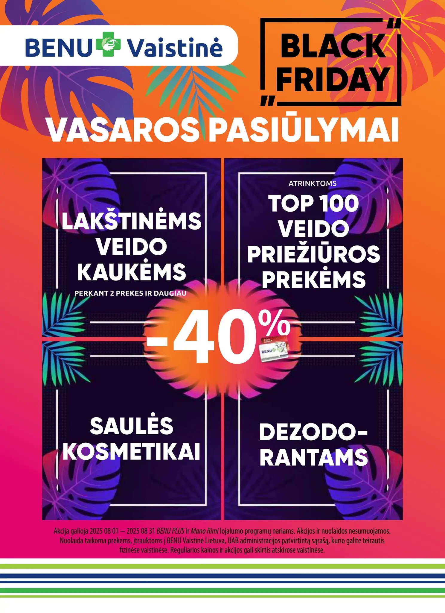 Naujas BENU leidinys nuo 2025.08.01 iki 2025.08.31