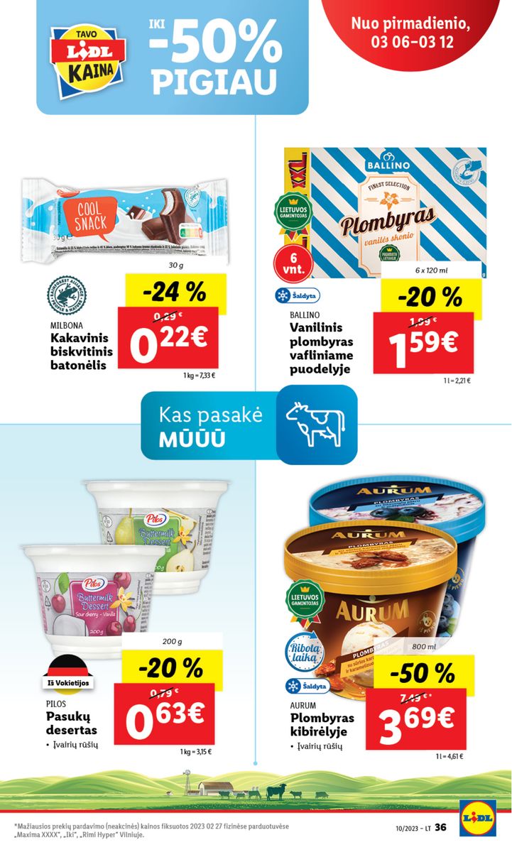 Naujausias LIDL kaininis katalogas 2023.03.06 - 2023.03.12