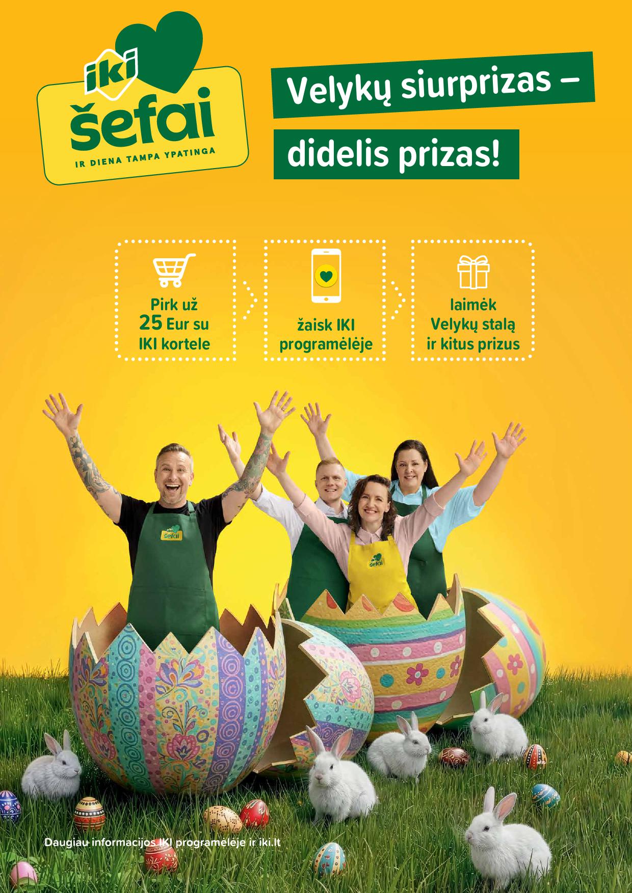 Naujausias IKI kaininis katalogas 2026.03.16 - 2026.03.22