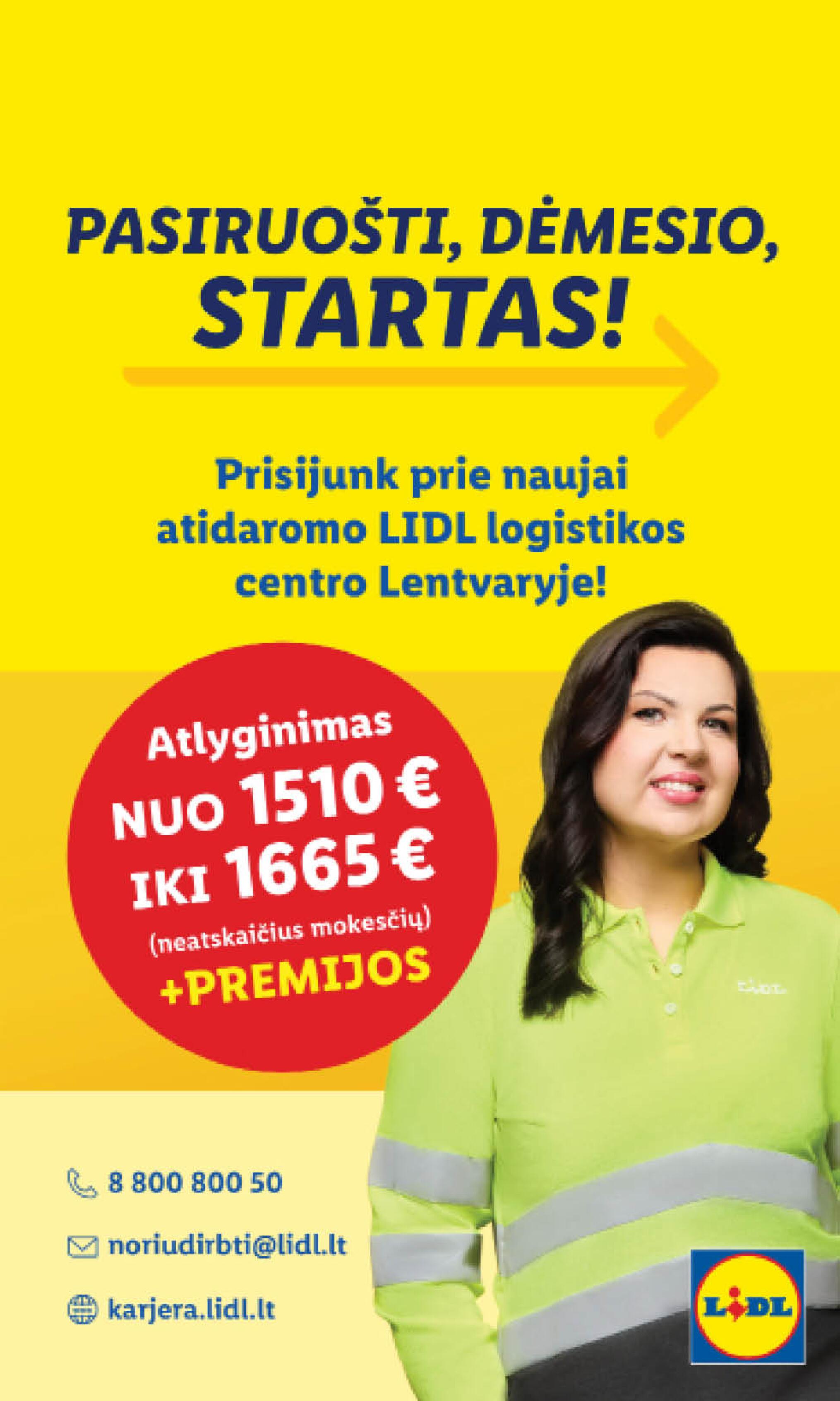Naujausias LIDL kaininis katalogas 2024.01.15 - 2024.01.21