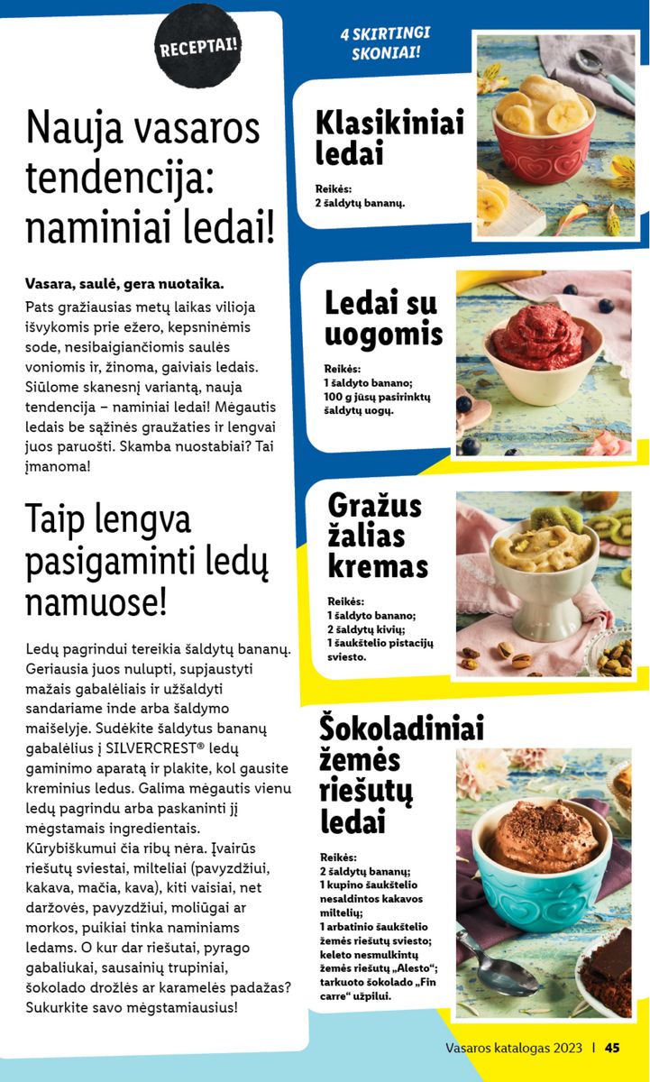 LIDL Vasaros katalogas 2023