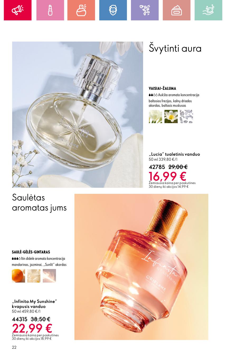 ORIFLAME katalogas galioja 2025.06.01 - 2025.06.21