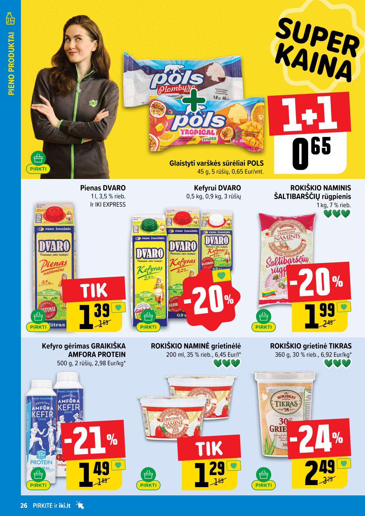 IKI SAVAITĖLĖ akcijų ir nuolaidų leidinys Nr.29 2025.07.14 - 2025.07.20